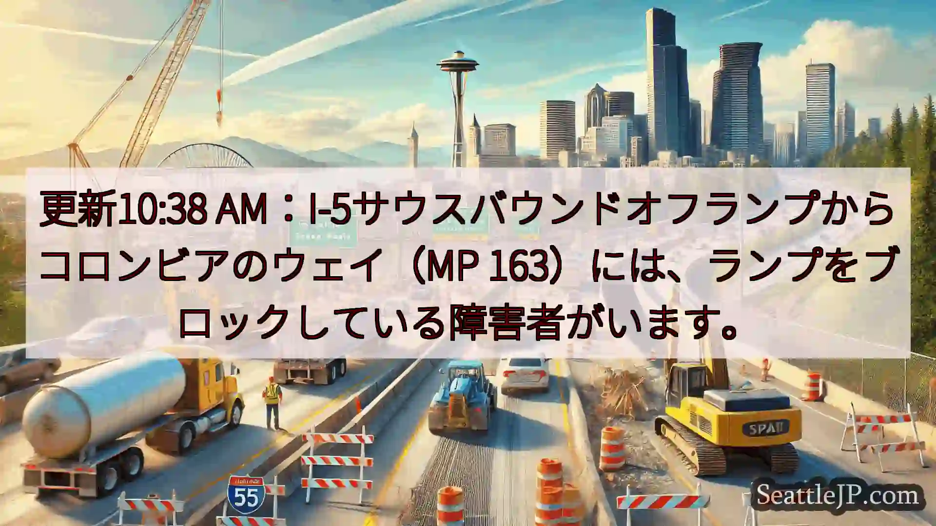 シアトル交通ニュース 更新10:38