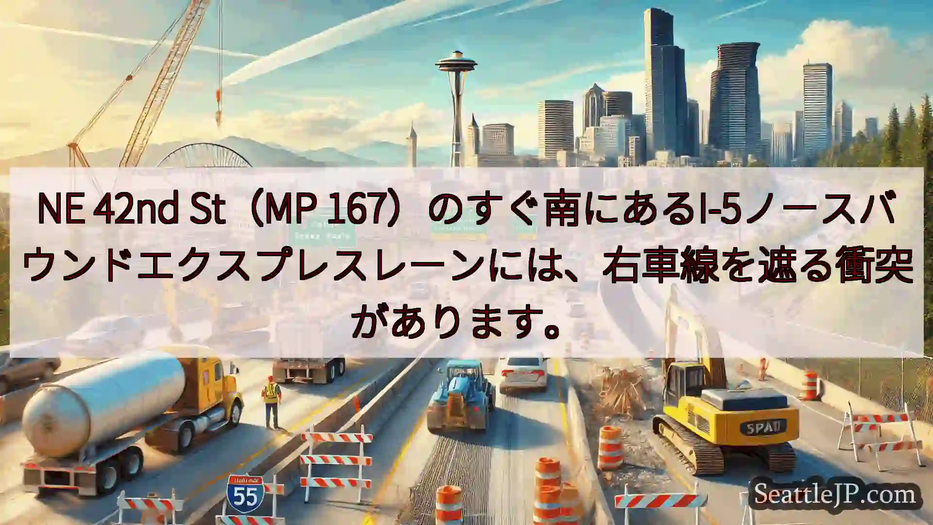 シアトル交通ニュース NE 42nd St（MP