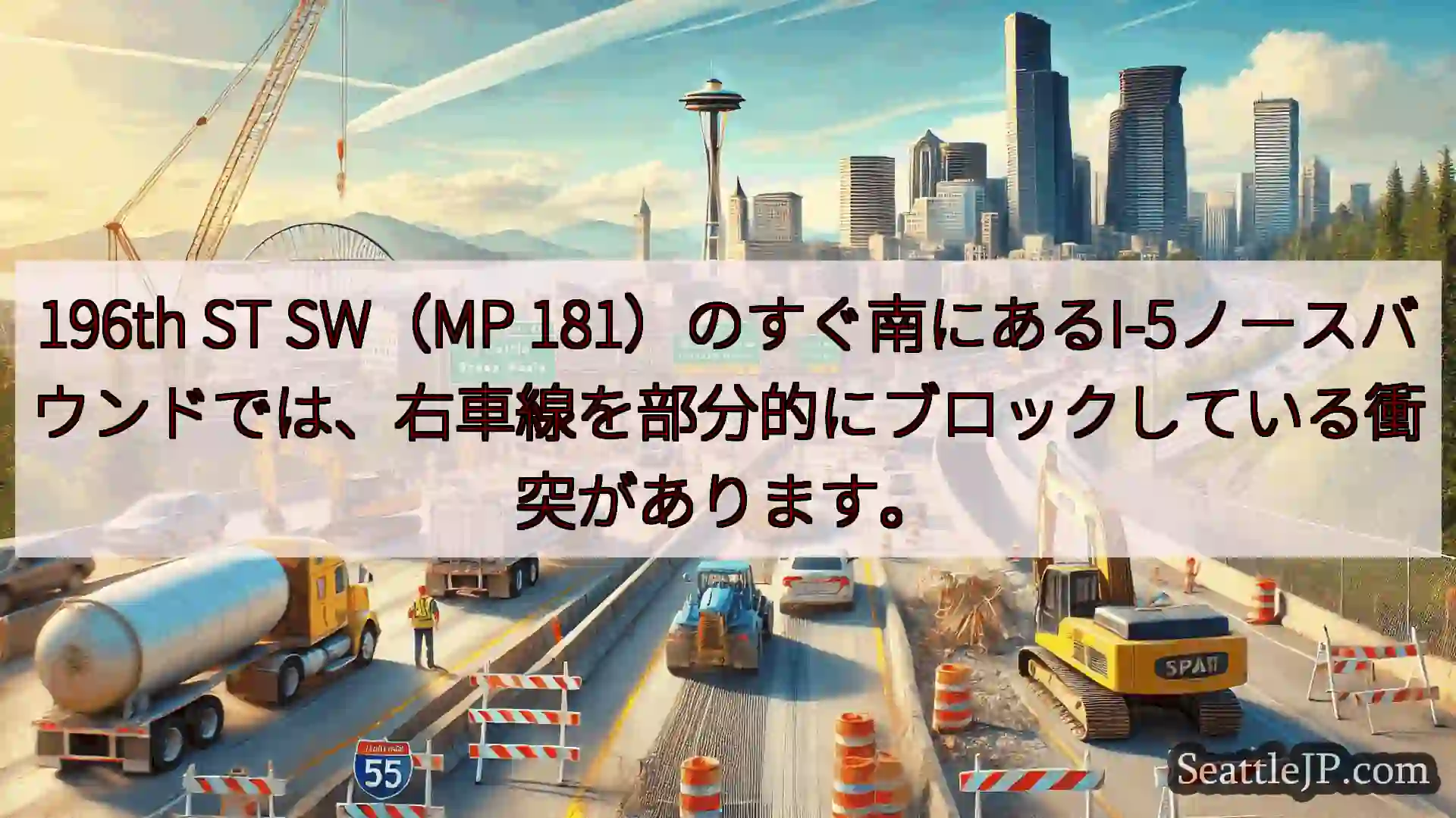 シアトル交通ニュース 196th ST SW（MP