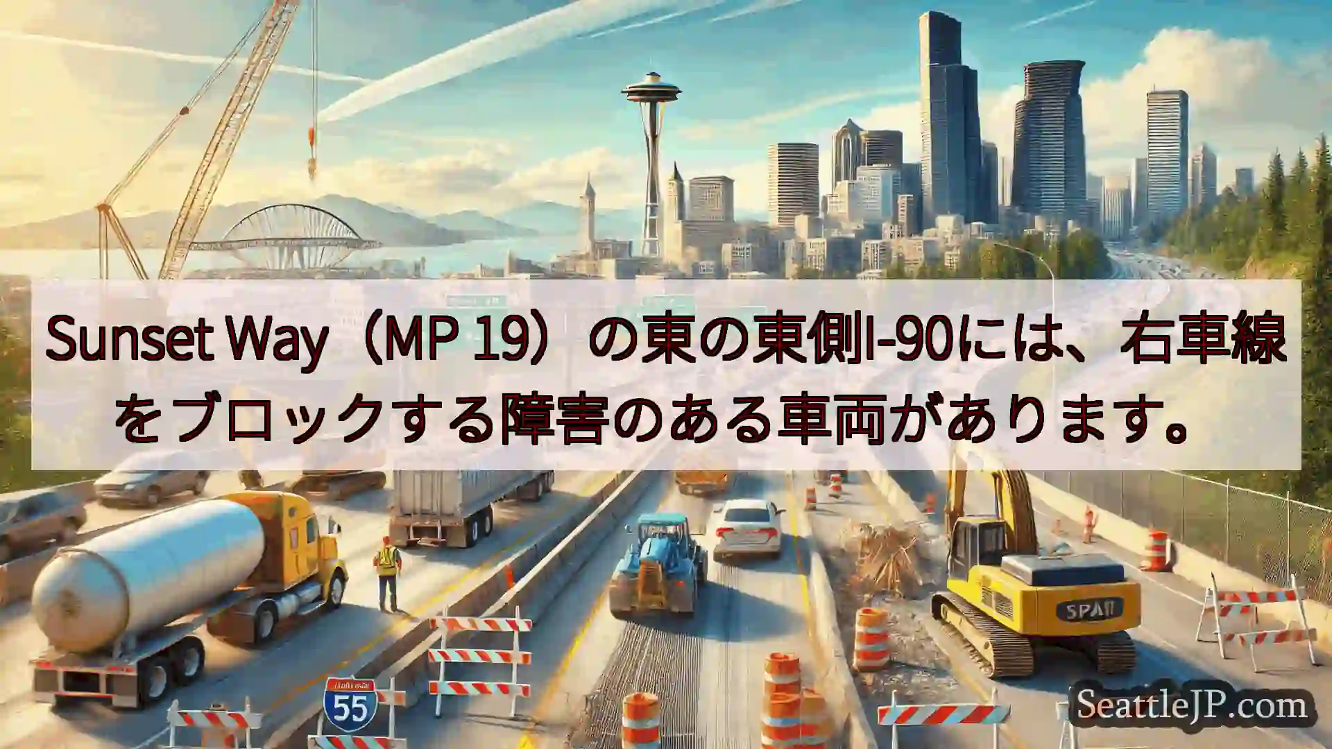 シアトル交通ニュース Sunset Way（MP