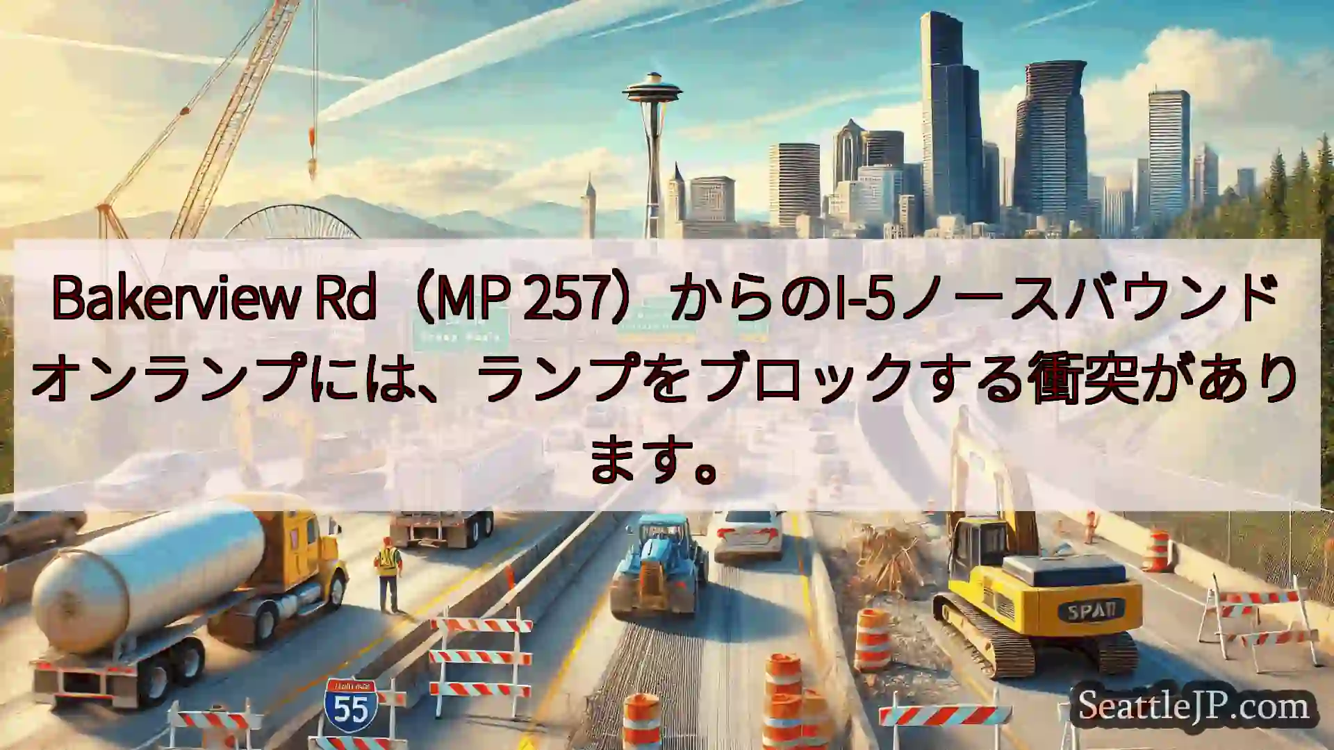 シアトル交通ニュース Bakerview Rd（MP