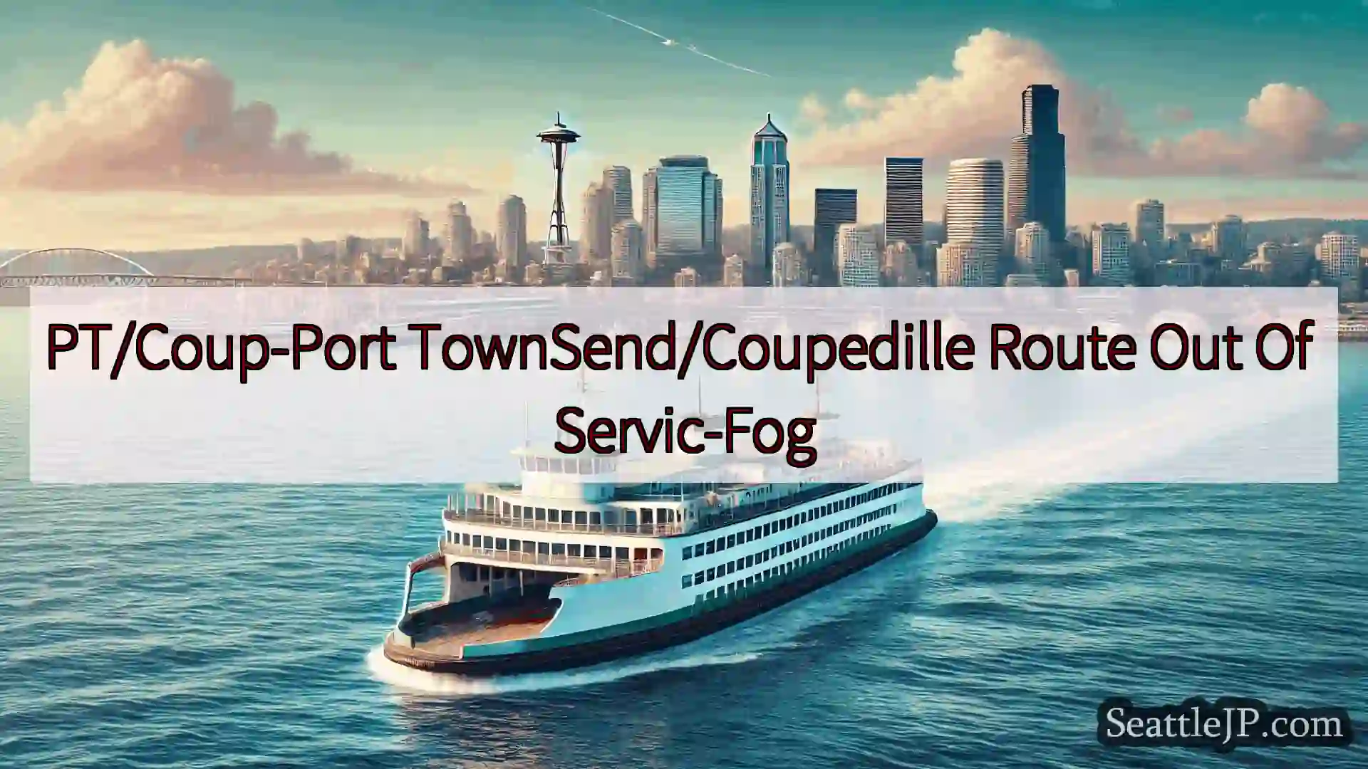 シアトルフェリーニュース PT/Coup-Port TownSend/Coupedille