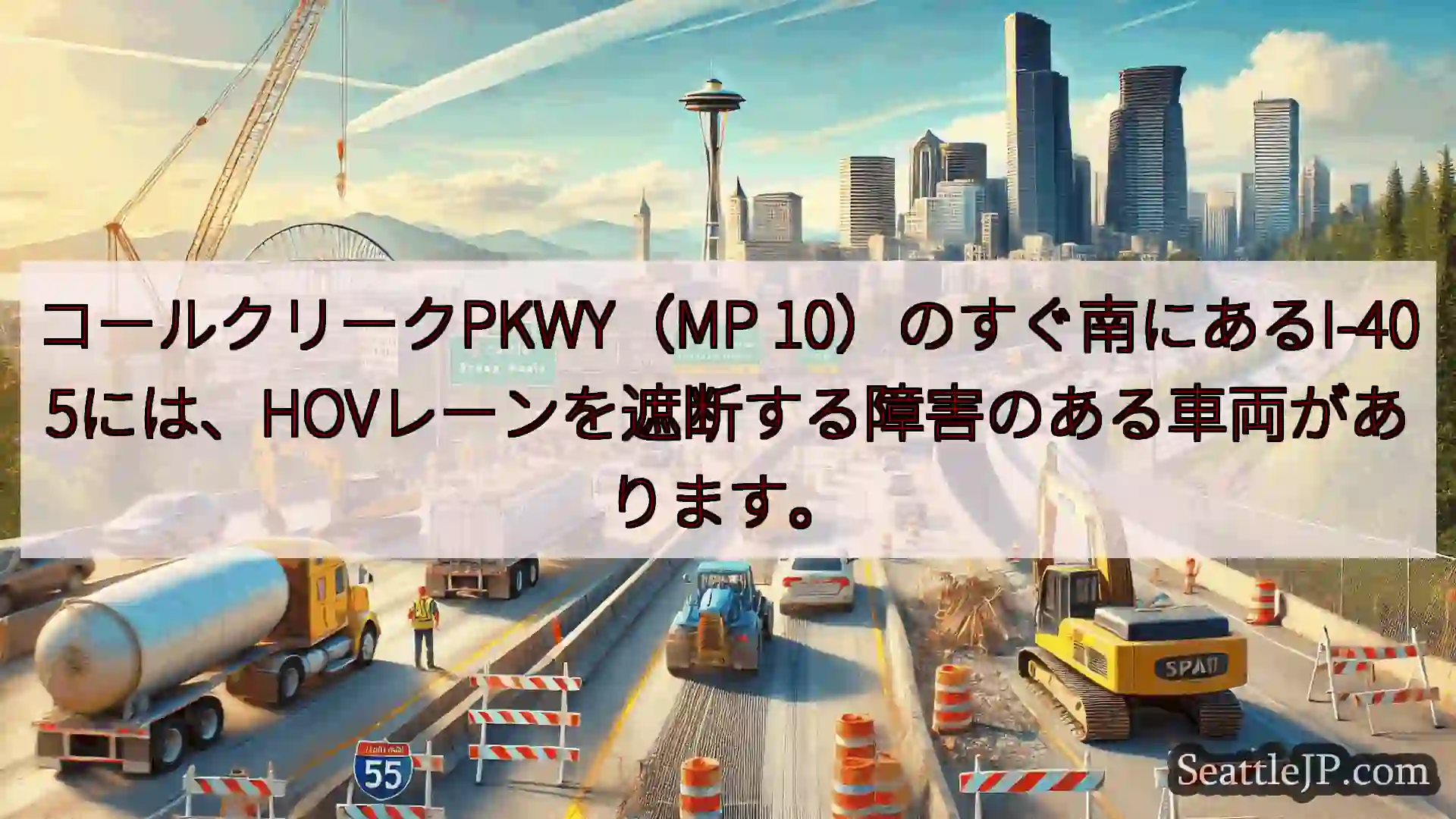 シアトル交通ニュース コールクリークPKWY（MP