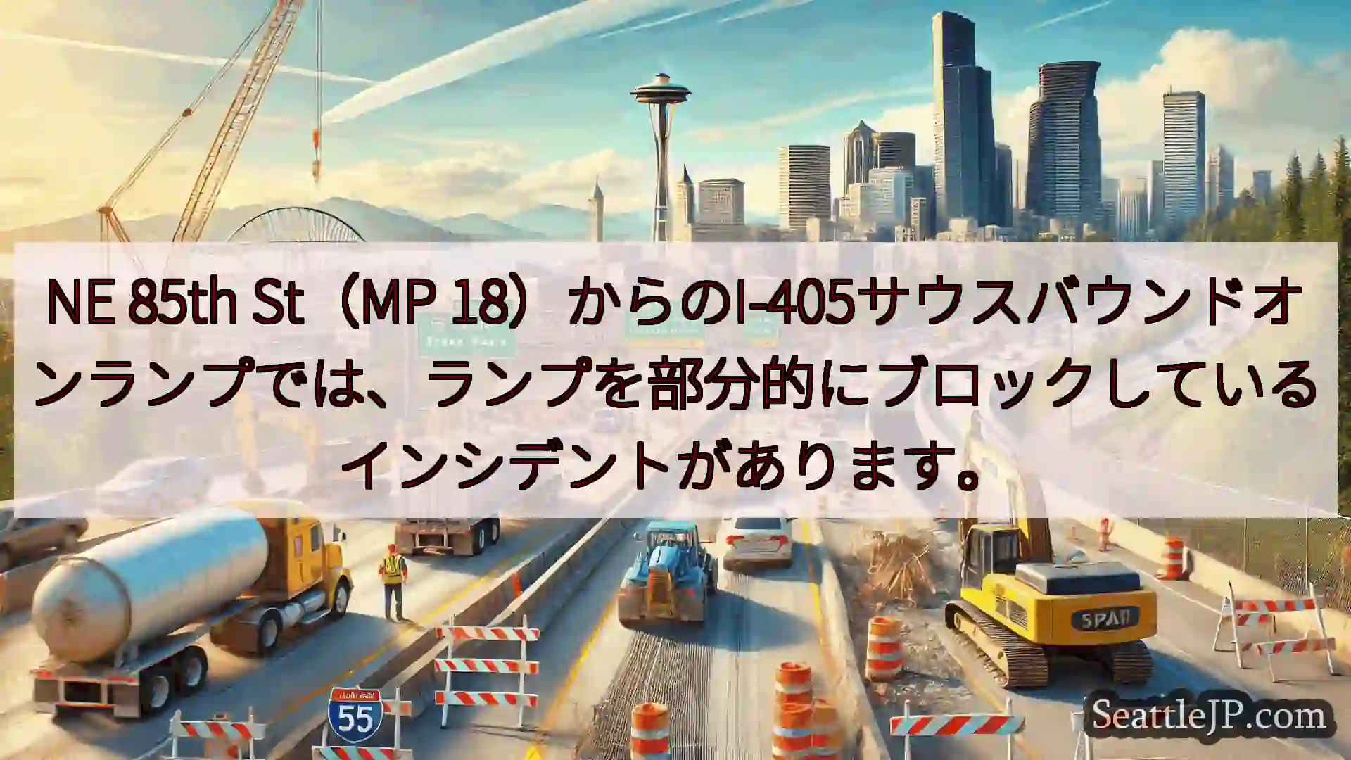 シアトル交通ニュース NE 85th St（MP