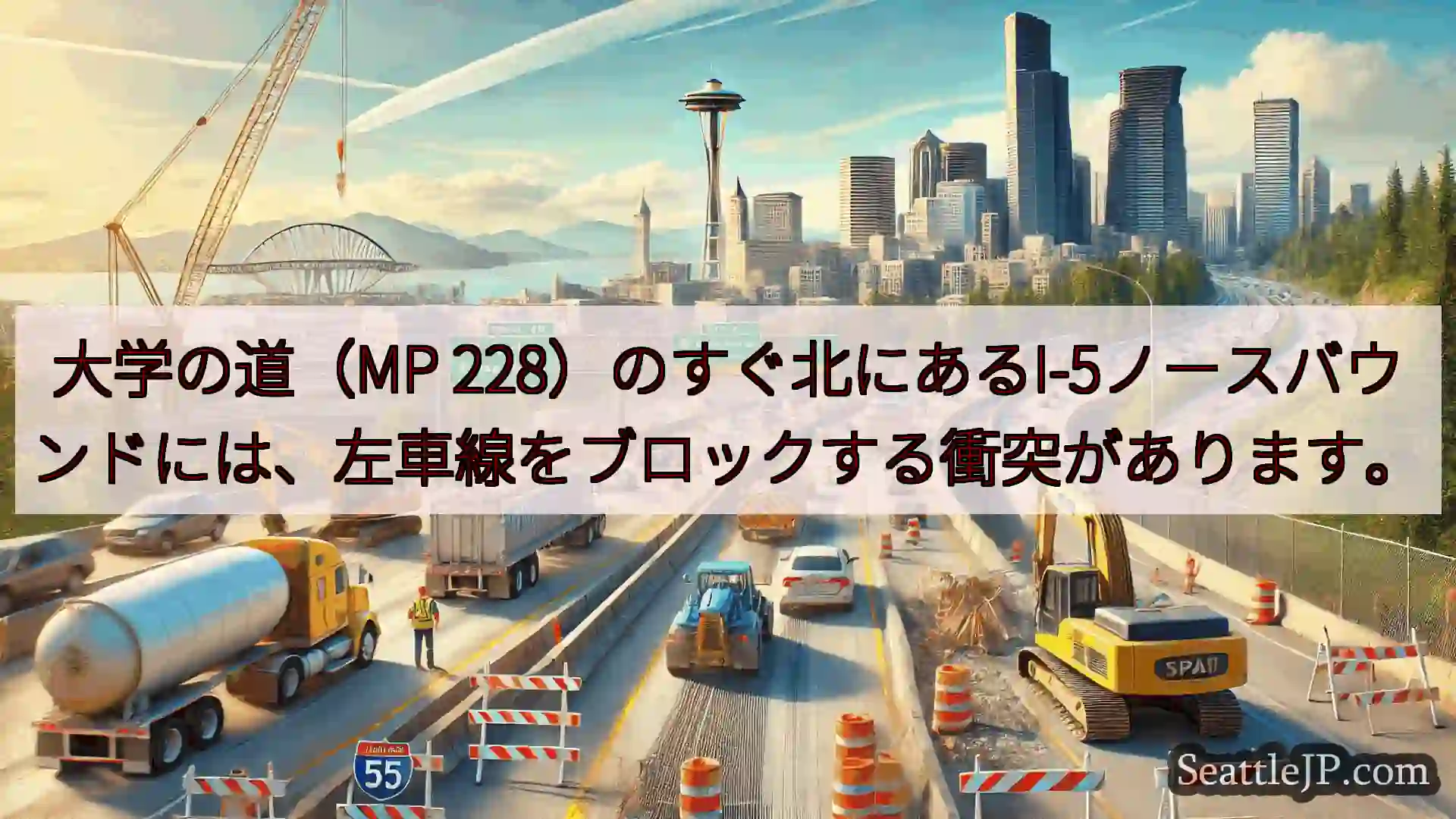 シアトル交通ニュース 大学の道（MP