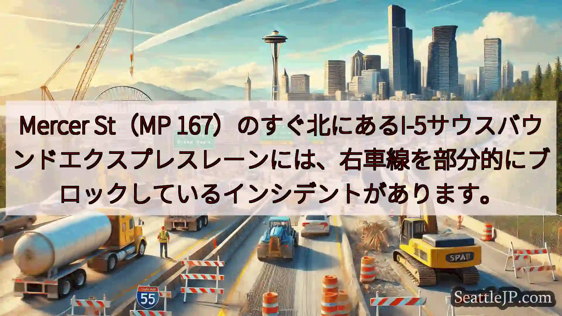 シアトル交通ニュース Mercer St（MP