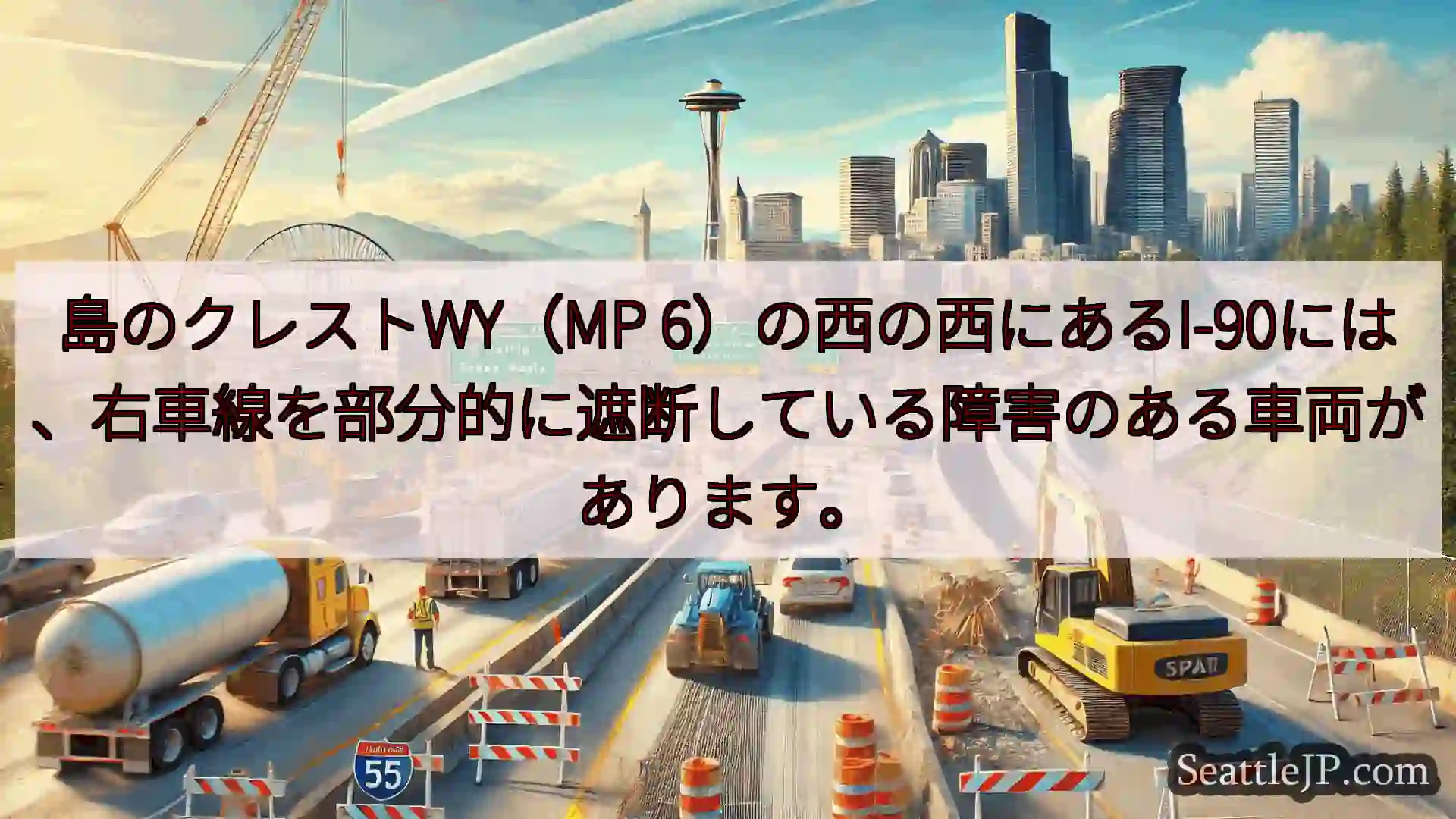 シアトル交通ニュース 島のクレストWY（MP