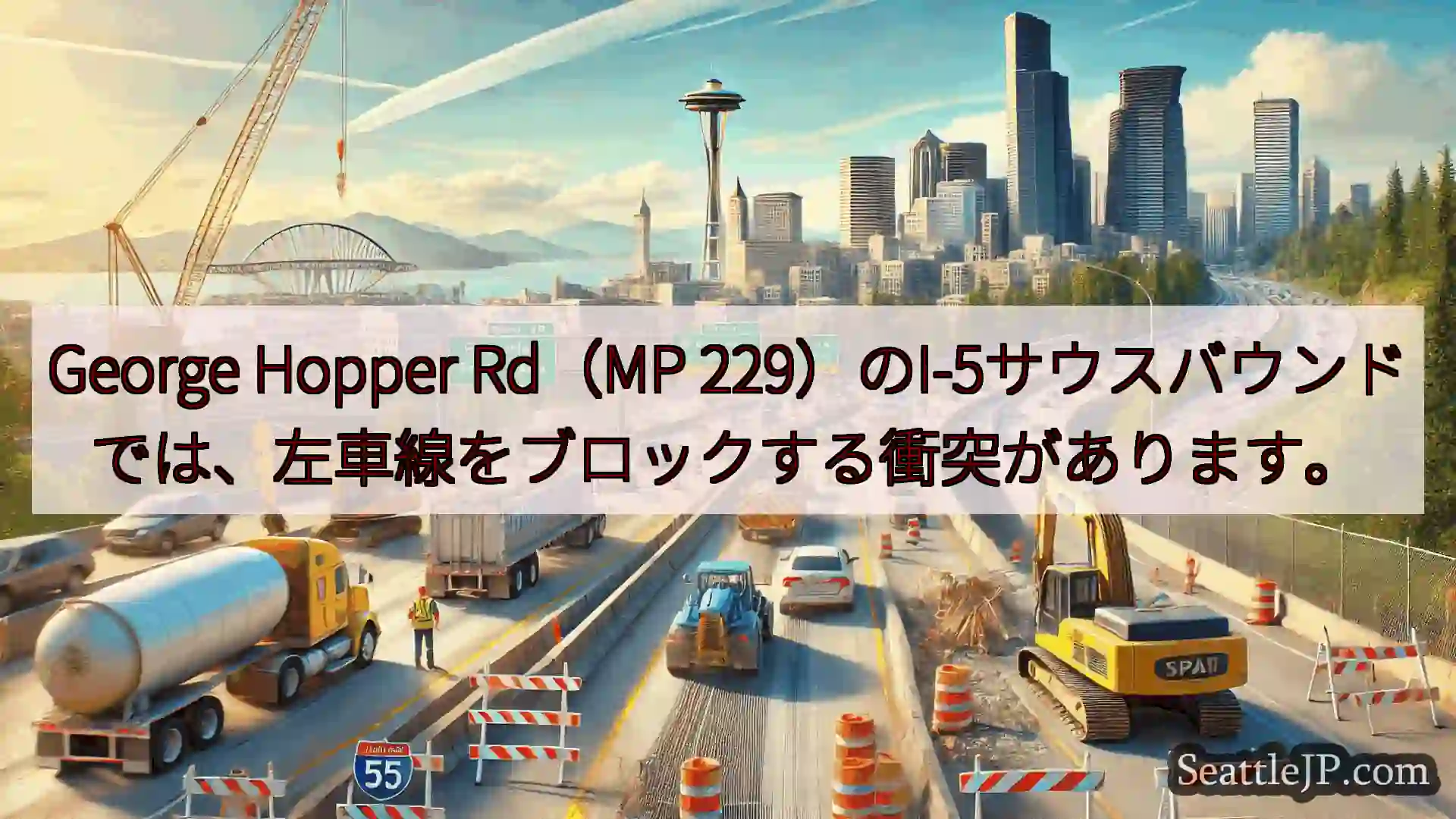 シアトル交通ニュース George Hopper Rd（MP