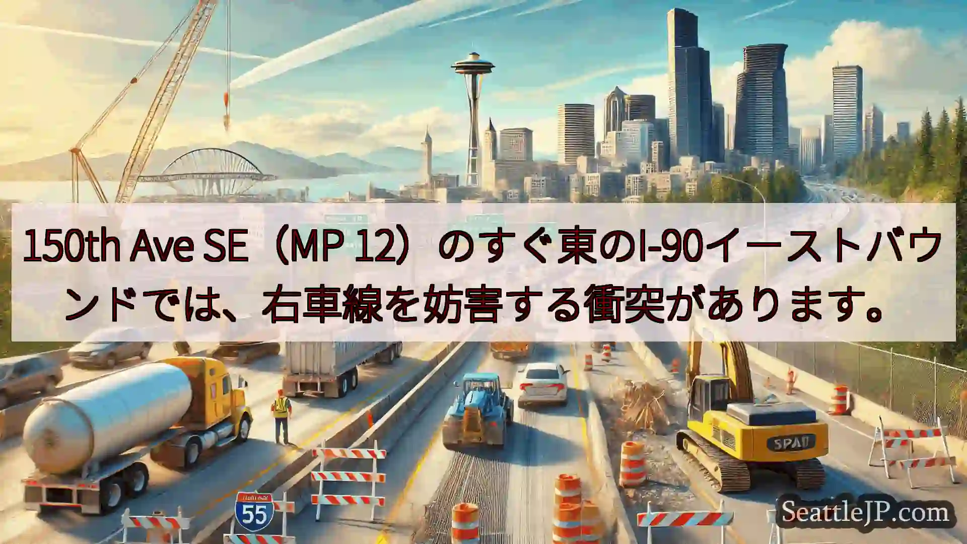 シアトル交通ニュース 150th Ave SE（MP