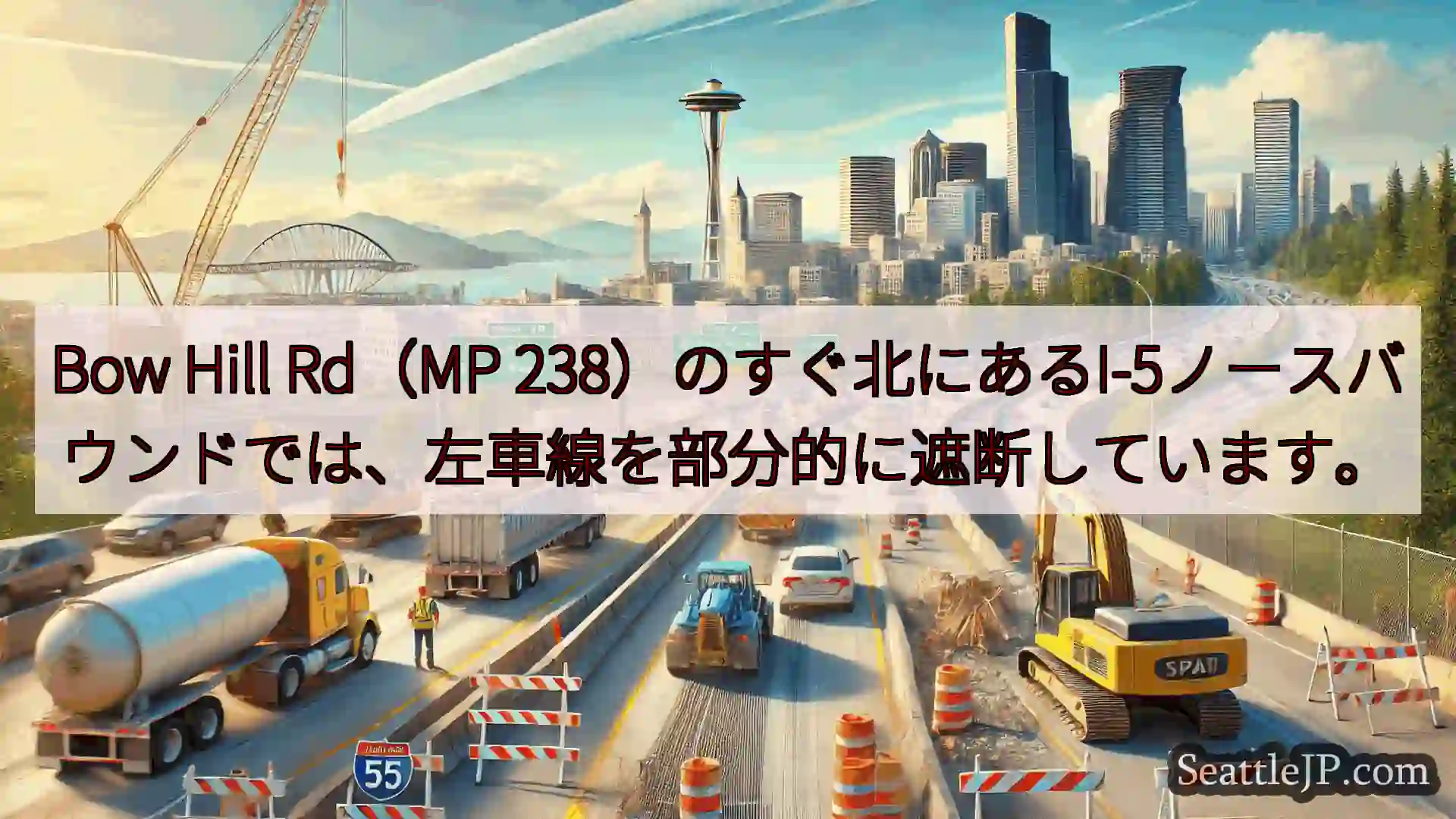 シアトル交通ニュース Bow Hill Rd（MP
