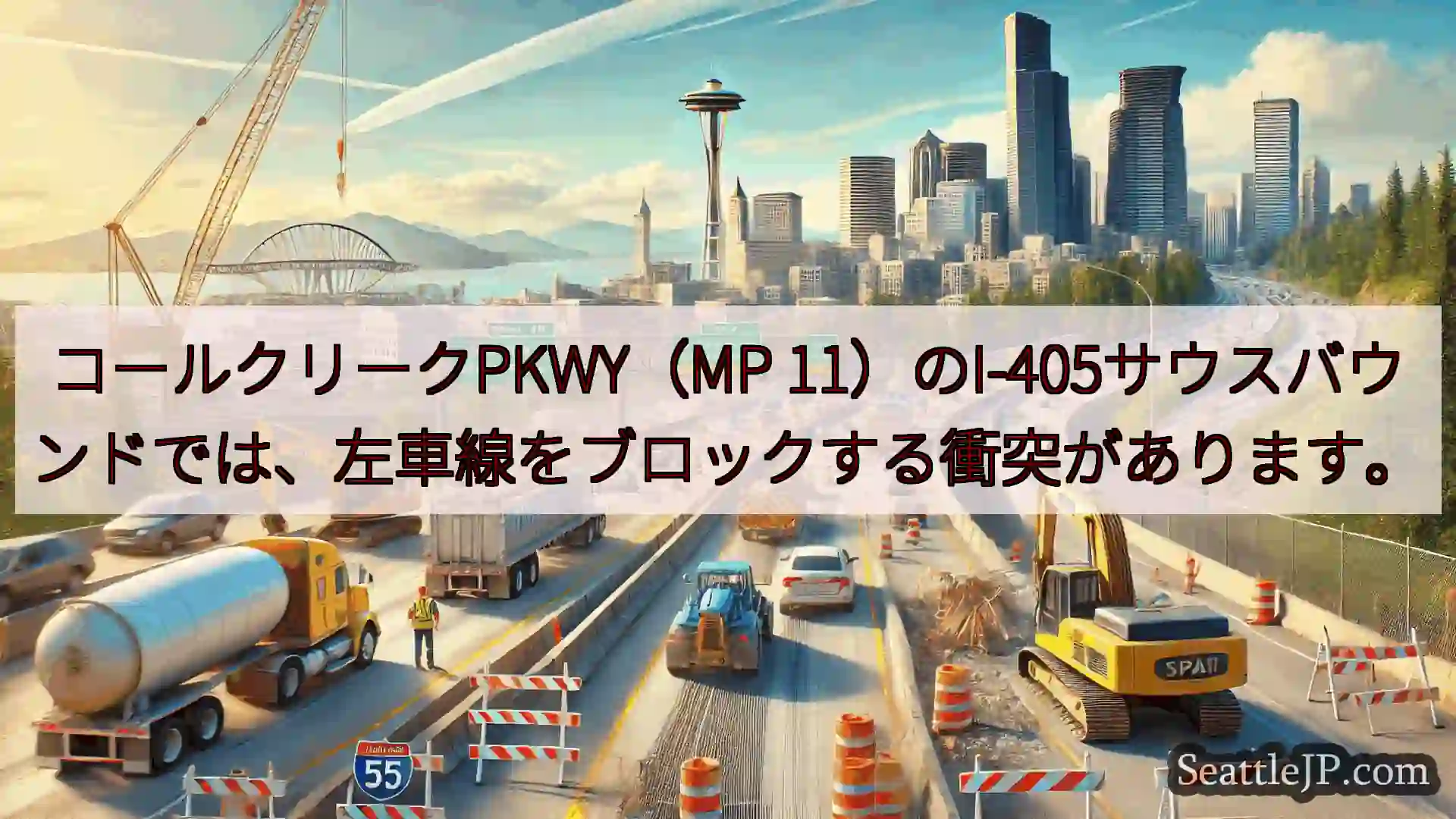 シアトル交通ニュース コールクリークPKWY（MP