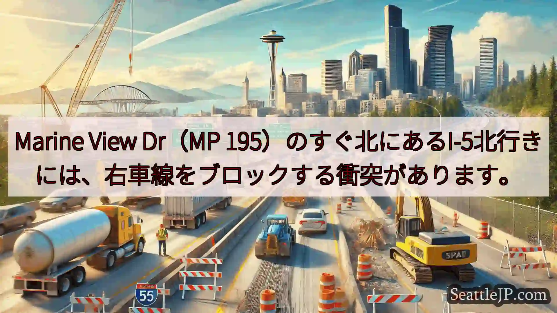 シアトル交通ニュース Marine View Dr（MP