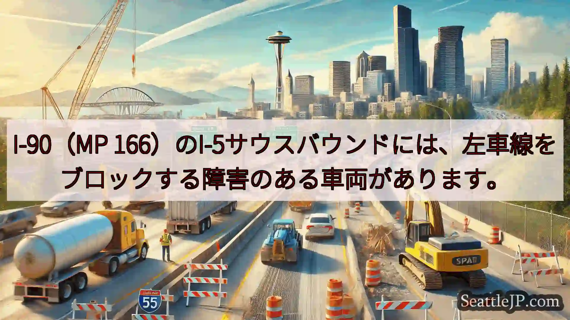 シアトル交通ニュース I-90（MP