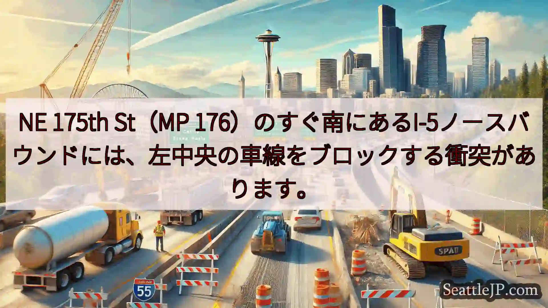 シアトル交通ニュース NE 175th St（MP