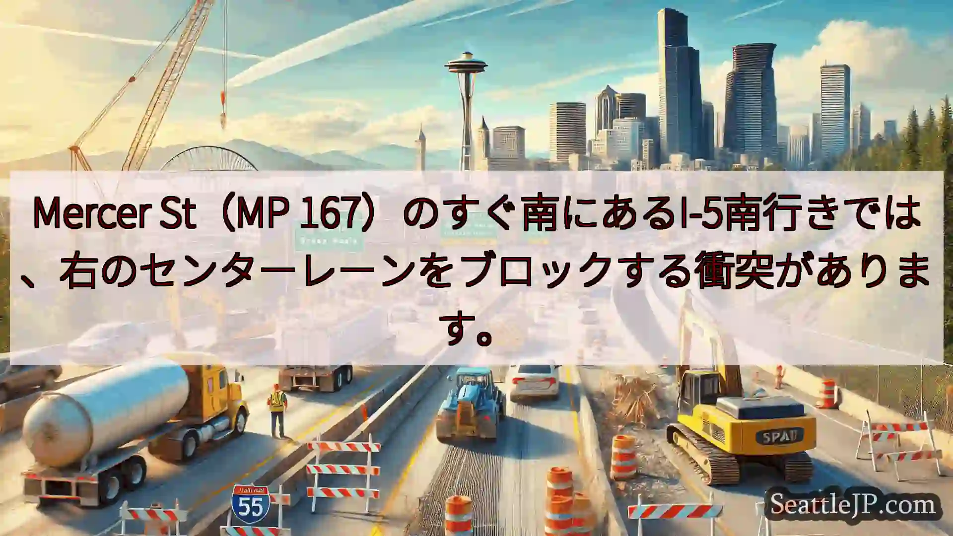 シアトル交通ニュース Mercer St（MP