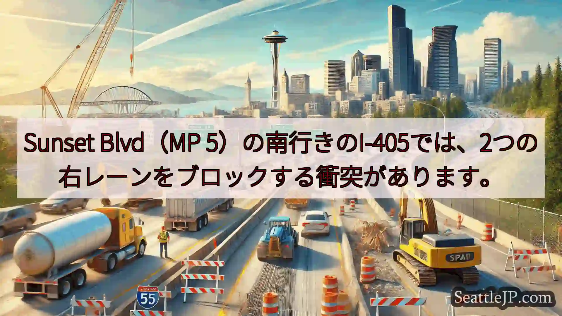 シアトル交通ニュース Sunset Blvd（MP