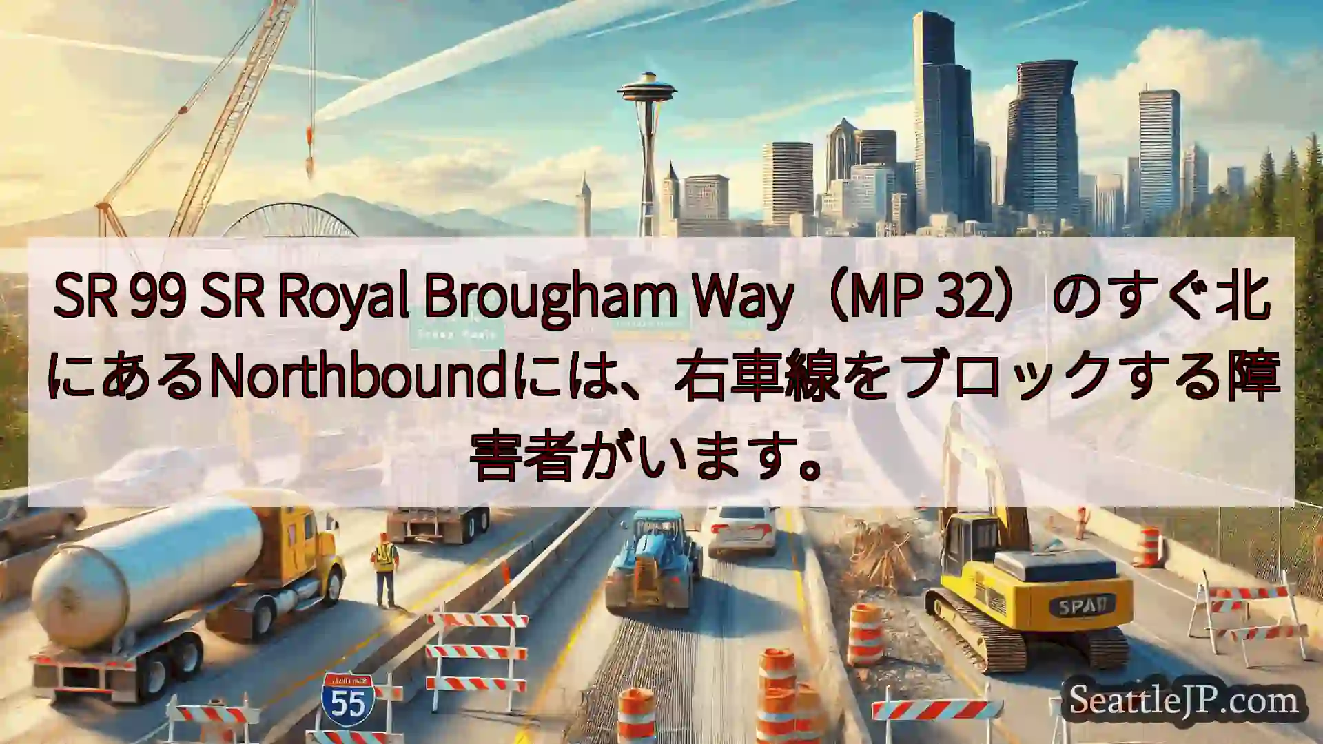 シアトル交通ニュース SR 99 SR Royal Brougham Way（MP