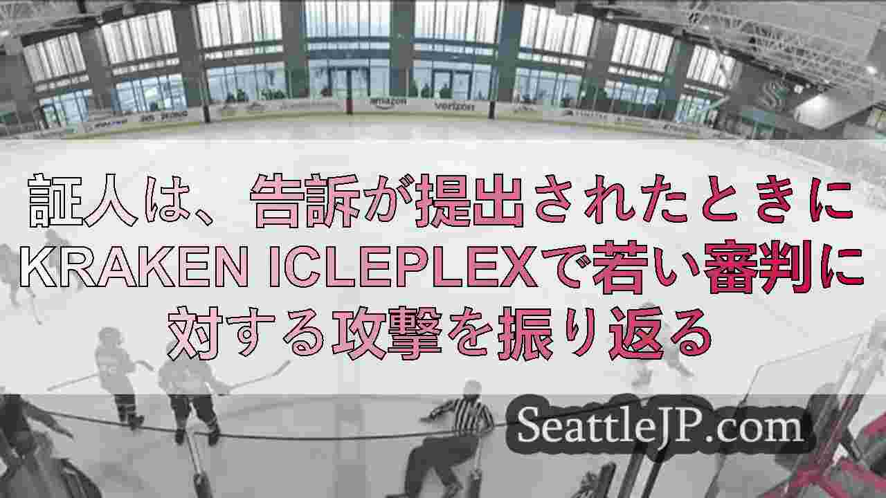 証人は、告訴が提出されたときにKraken
