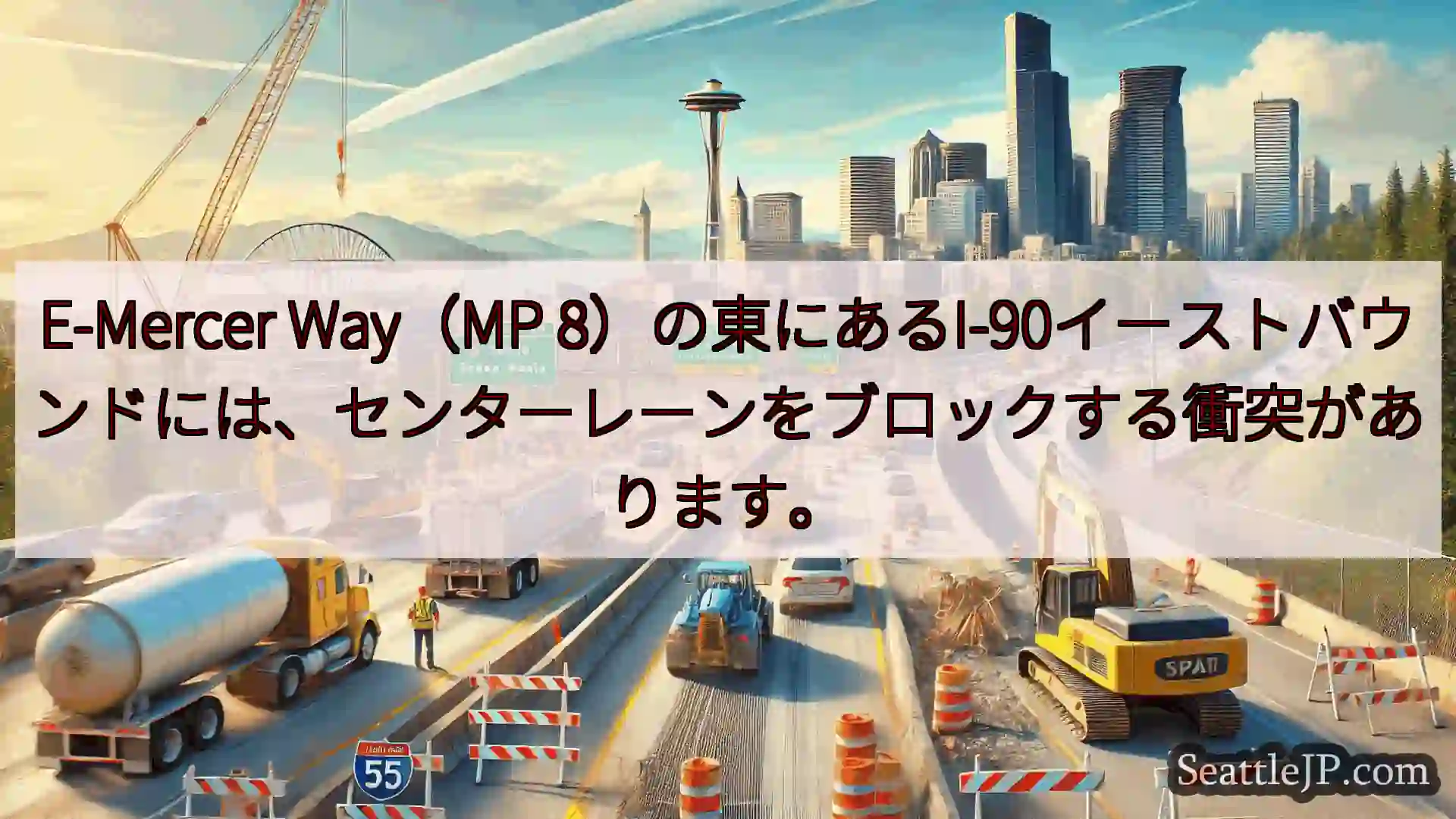 シアトル交通ニュース E-Mercer Way（MP