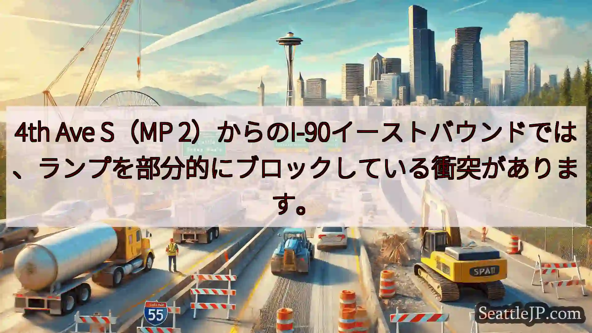 シアトル交通ニュース 4th Ave S（MP