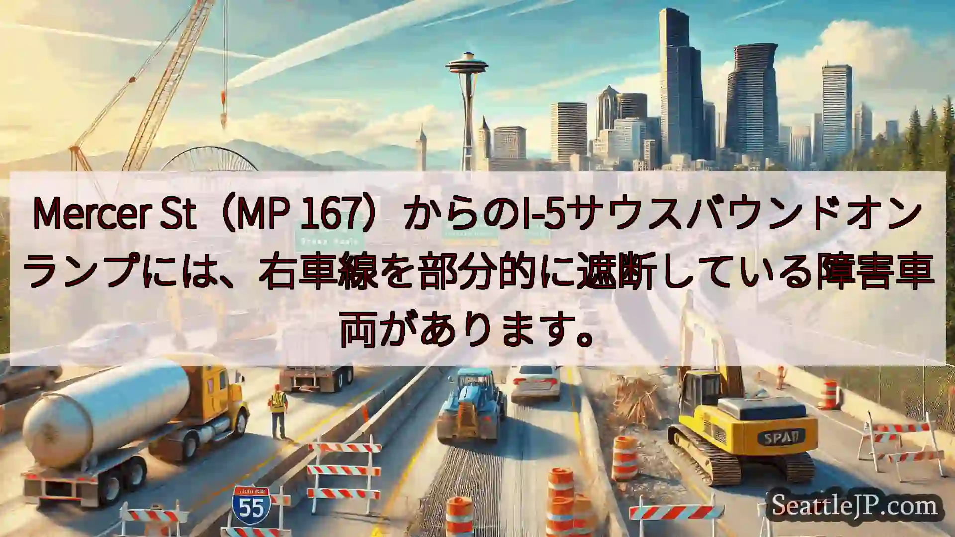 シアトル交通ニュース Mercer St（MP