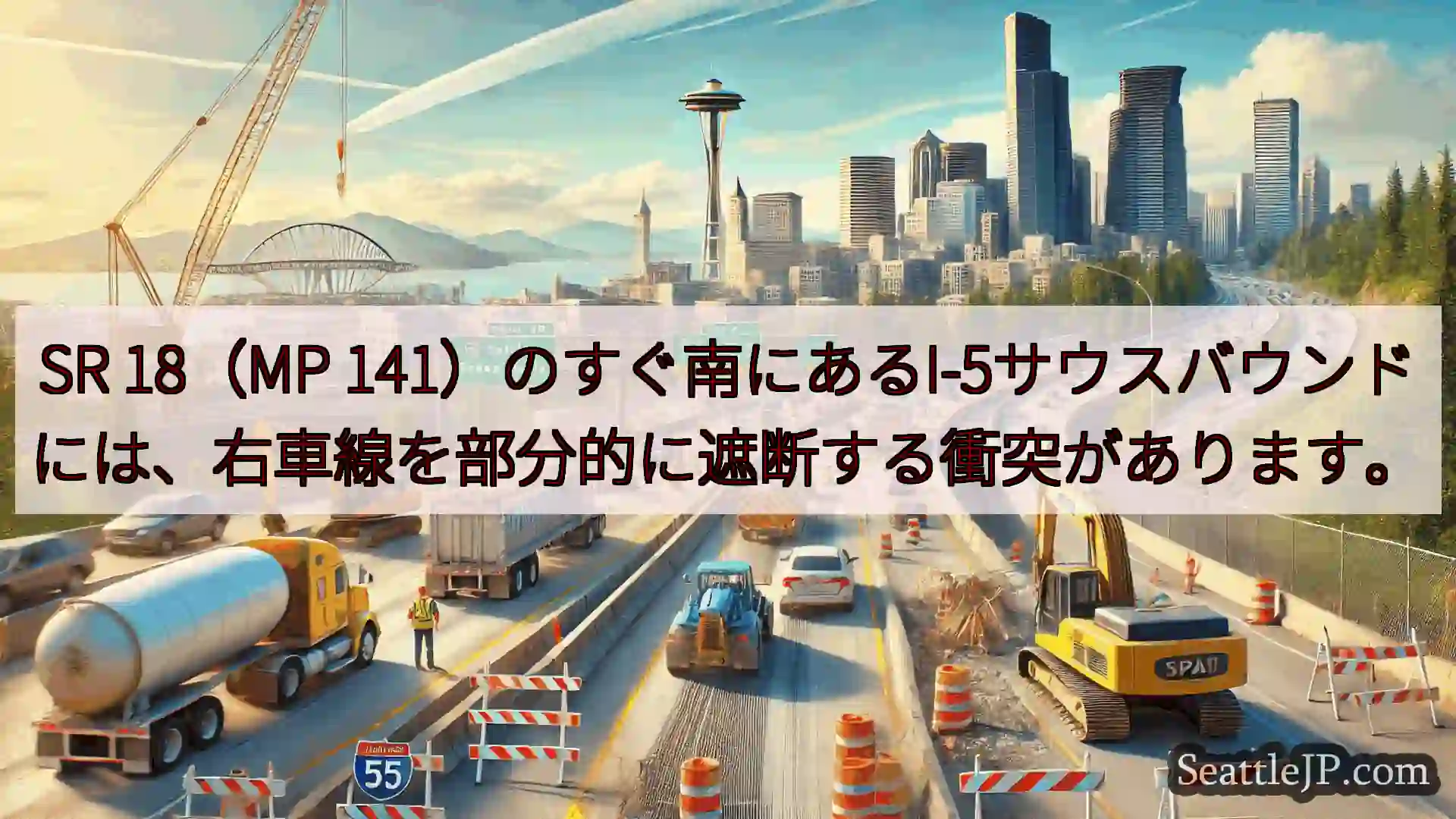 シアトル交通ニュース SR 18（MP