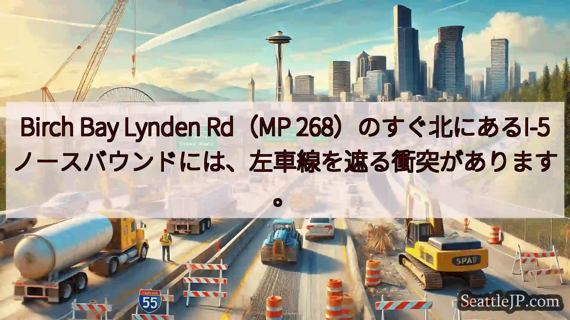 シアトル交通ニュース Birch Bay Lynden Rd（MP