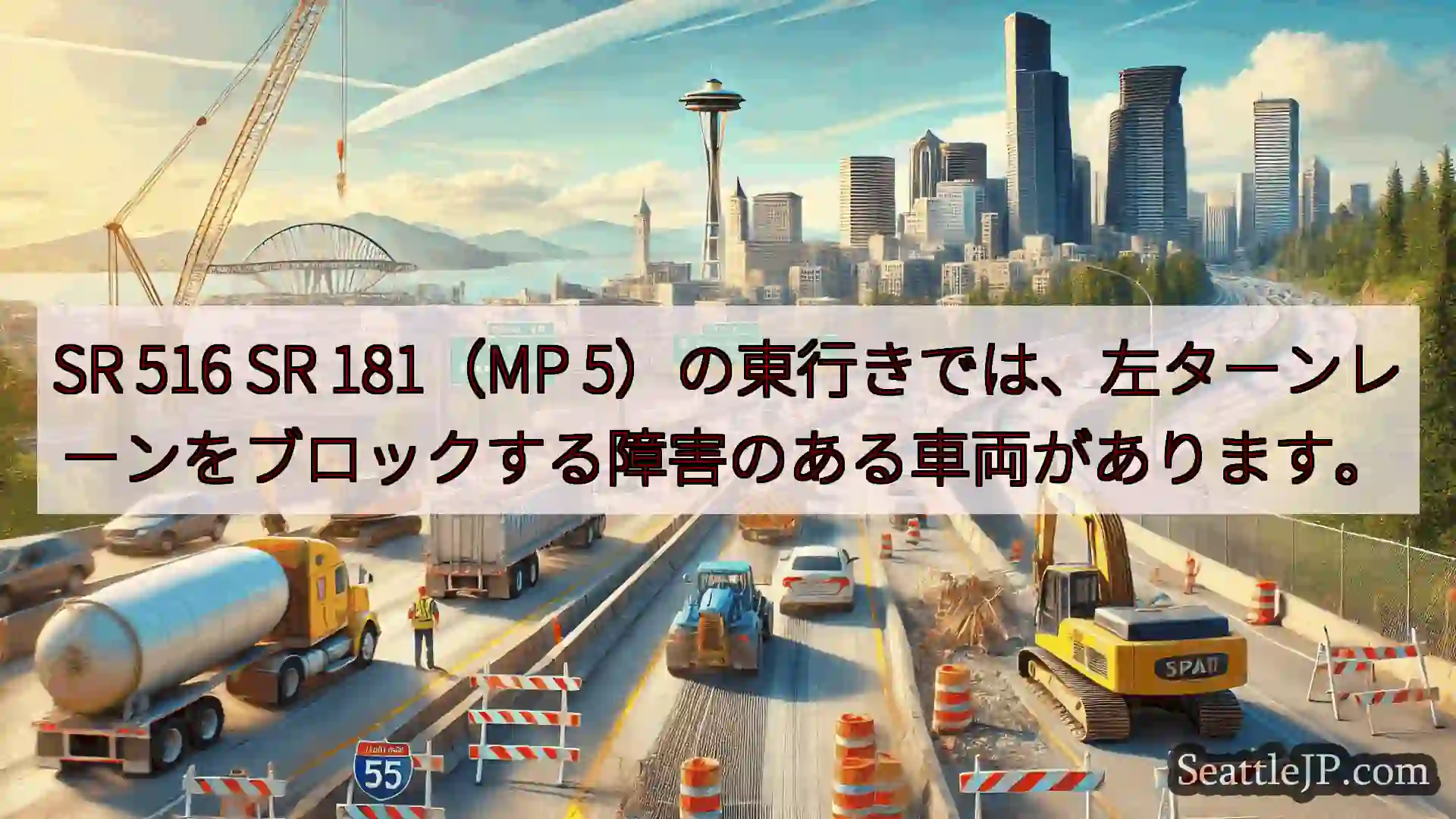 シアトル交通ニュース SR 516 SR 181（MP