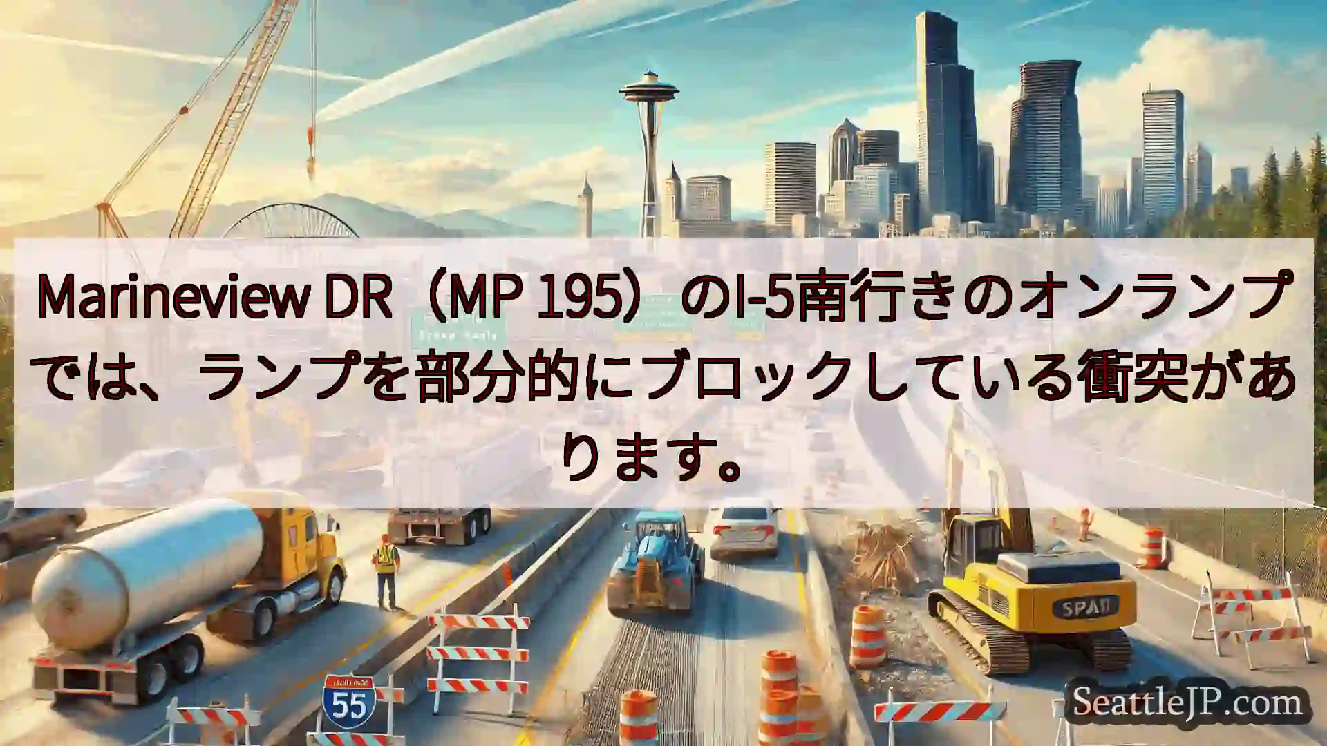 シアトル交通ニュース Marineview DR（MP