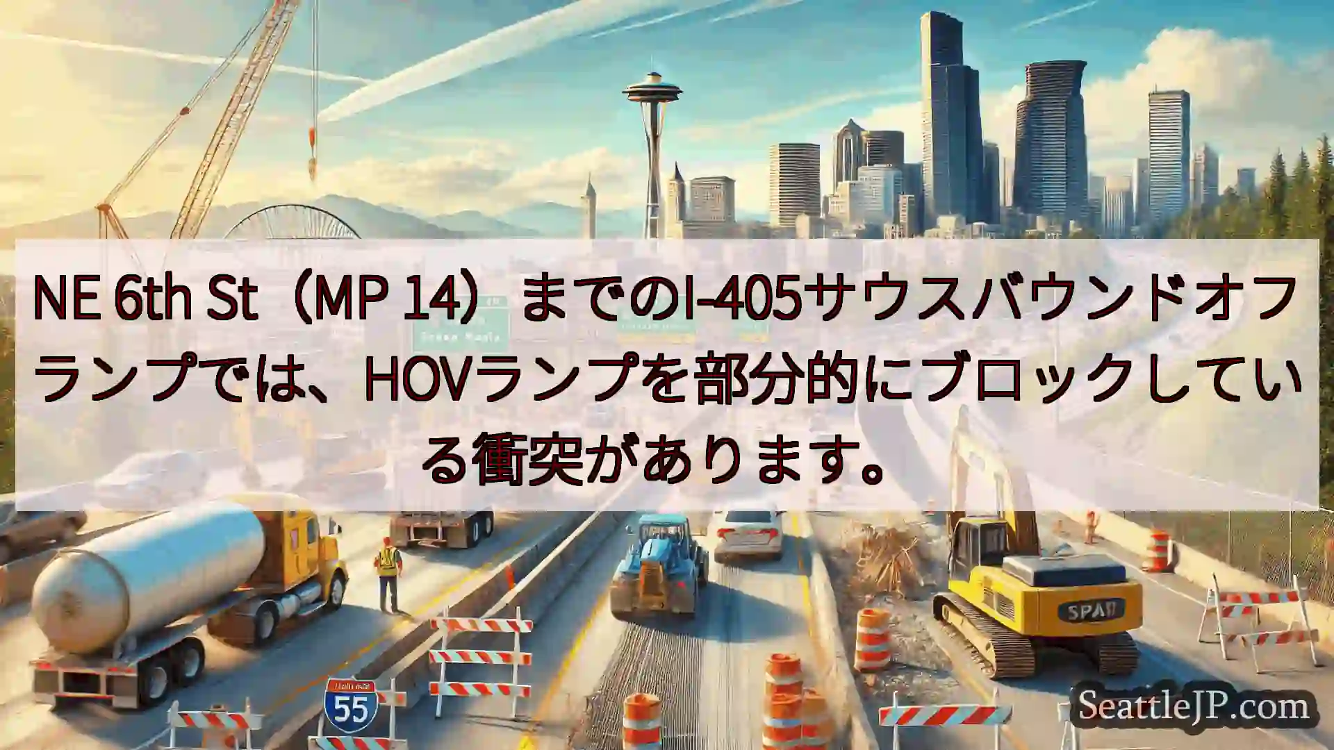 シアトル交通ニュース NE 6th St（MP