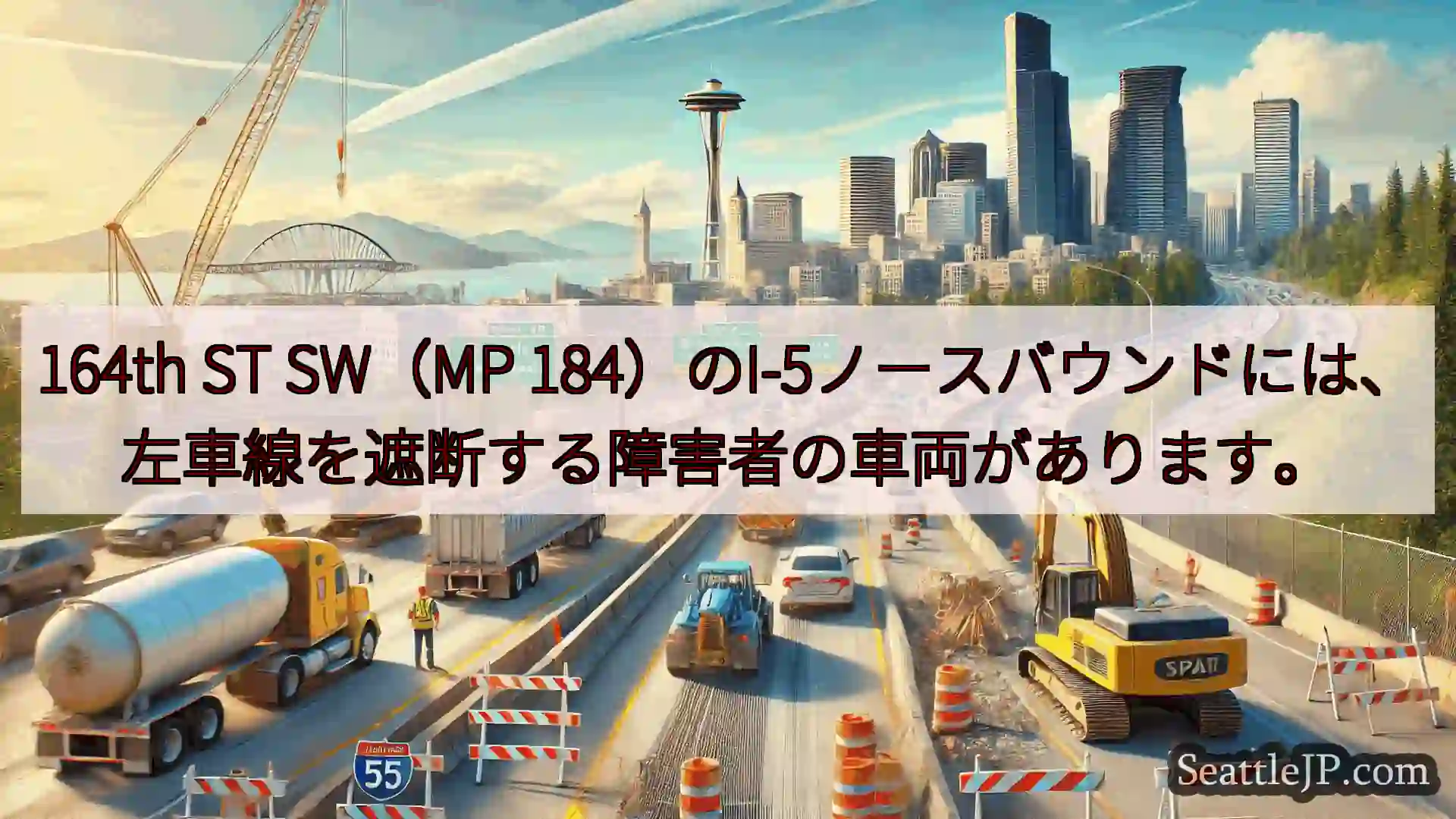 シアトル交通ニュース 164th ST SW（MP