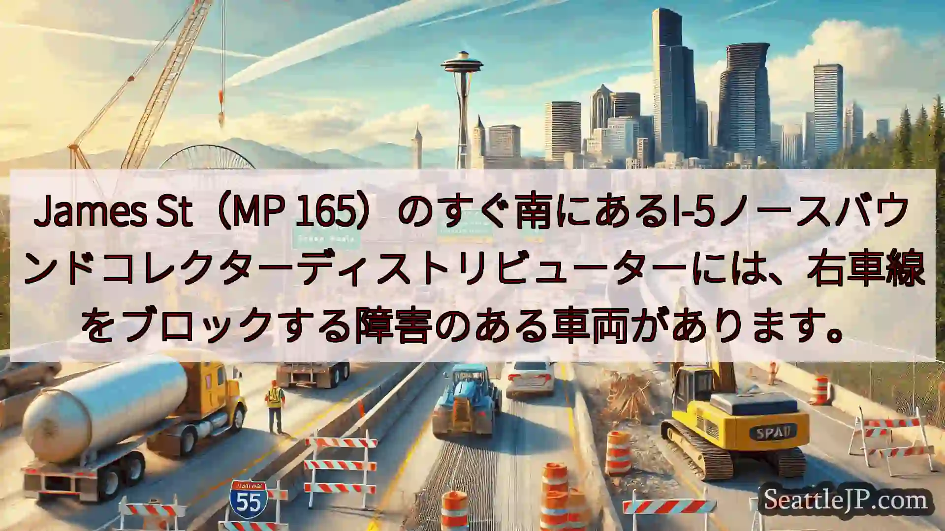 シアトル交通ニュース James St（MP