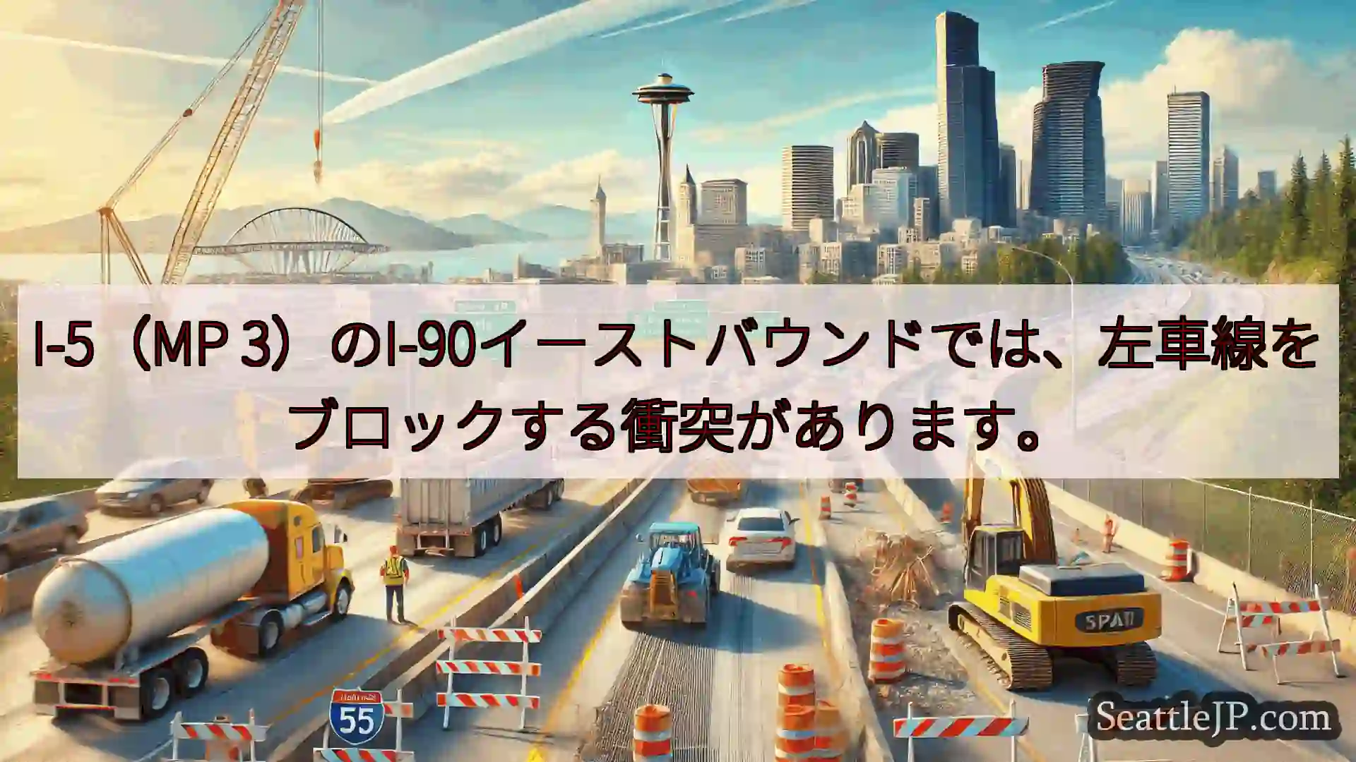 シアトル交通ニュース I-5（MP