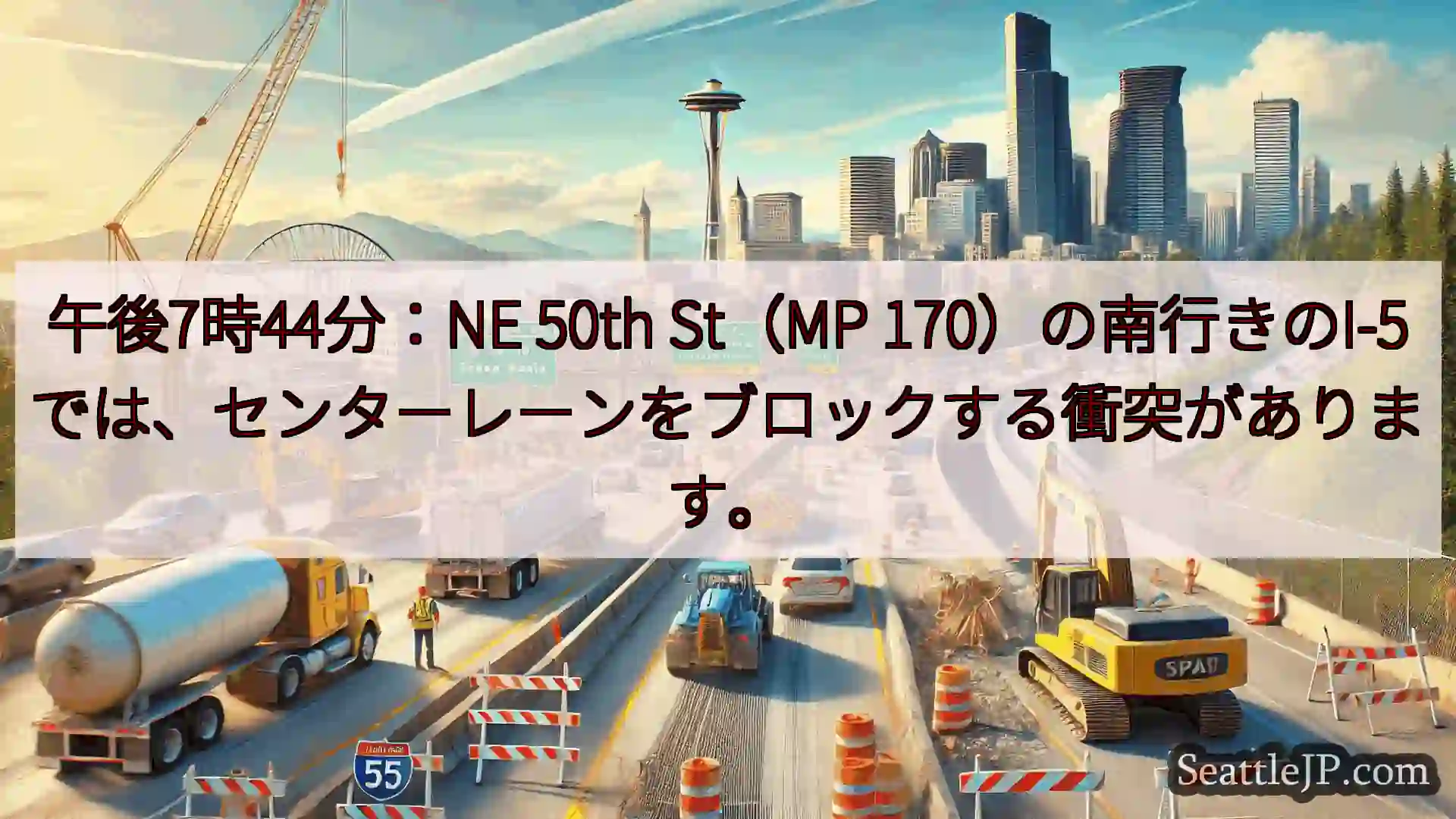 午後7時44分：NE 50th St（MP