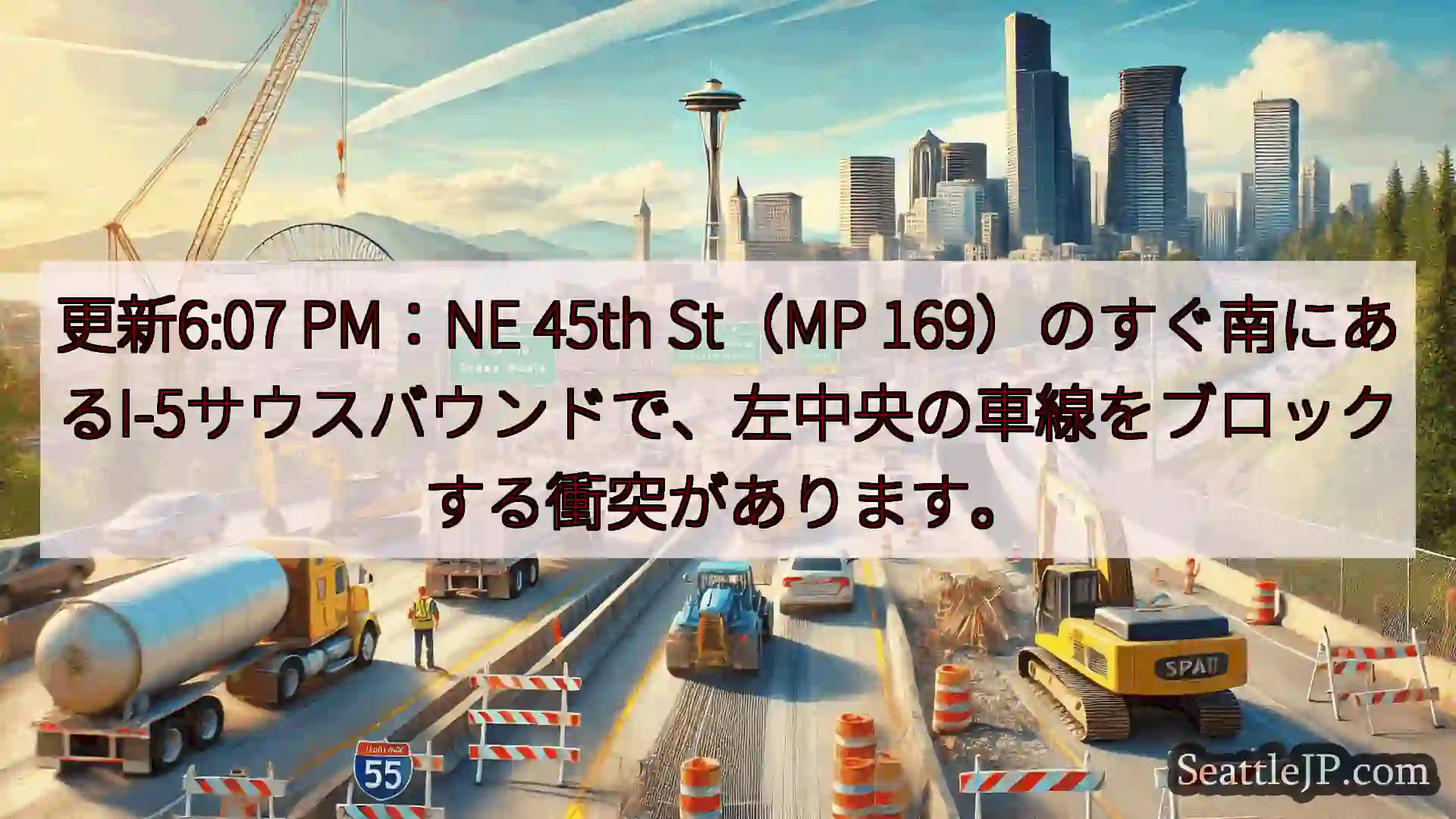 更新6:07 PM：NE 45th St（MP