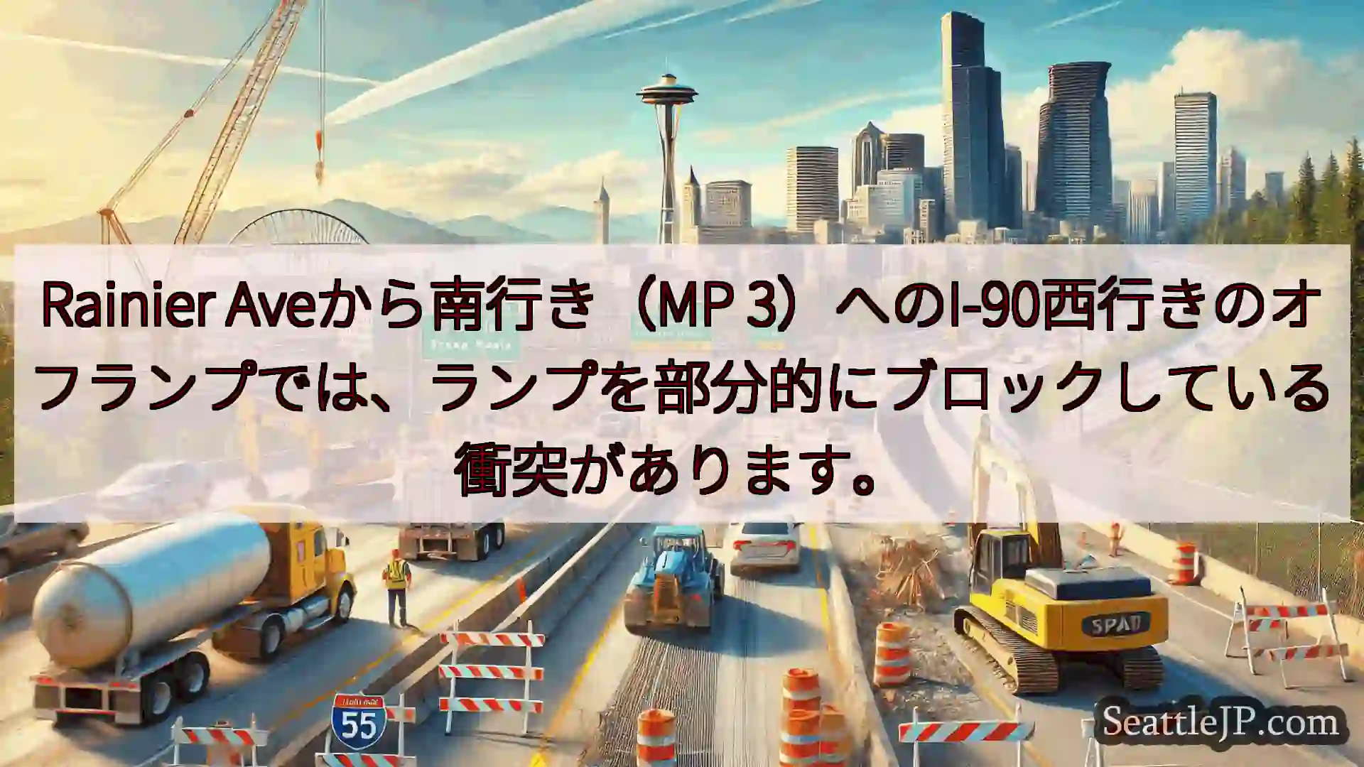 Rainier Aveから南行き（MP