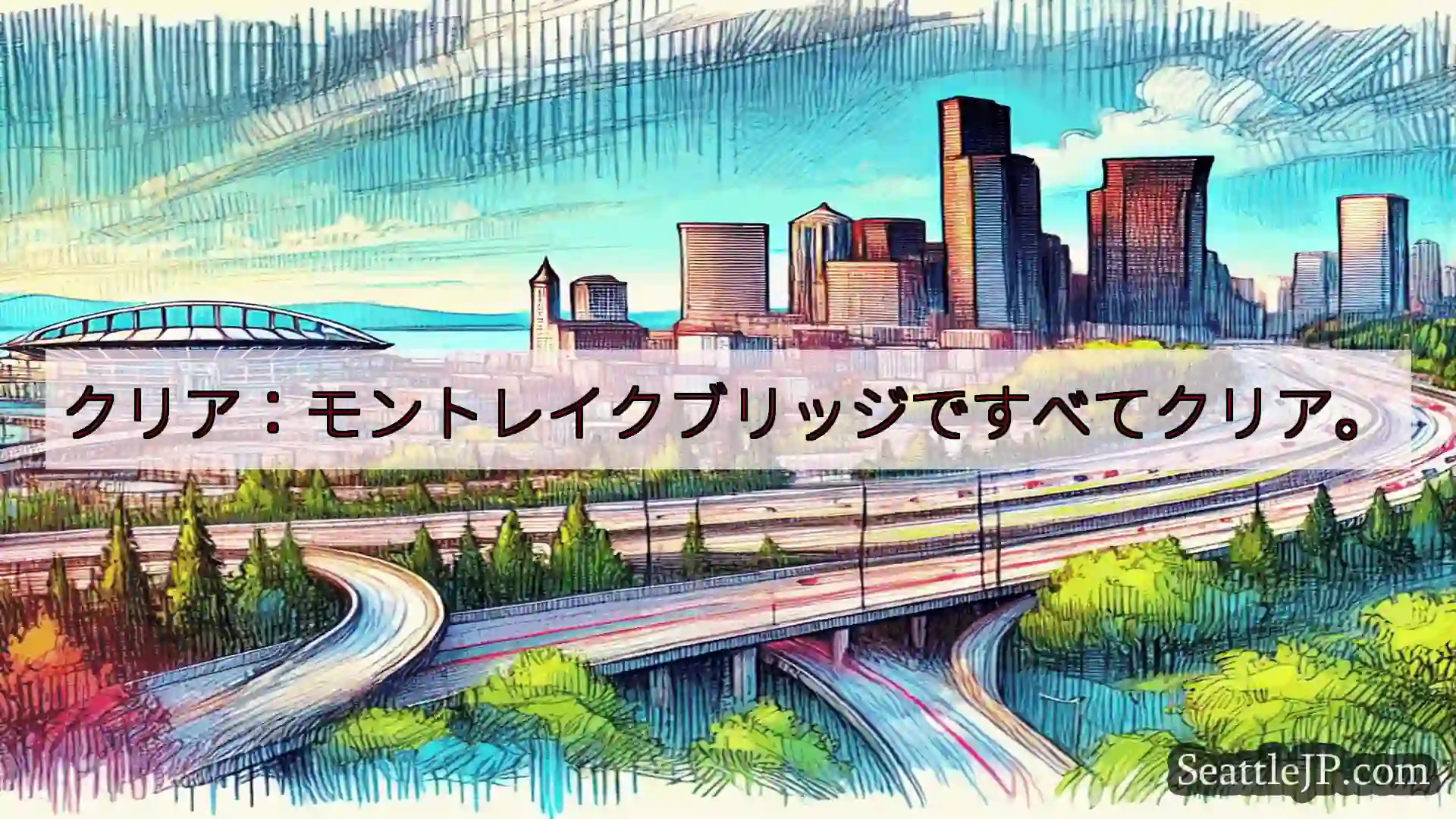 クリア：モントレイクブリッジですべてクリア。