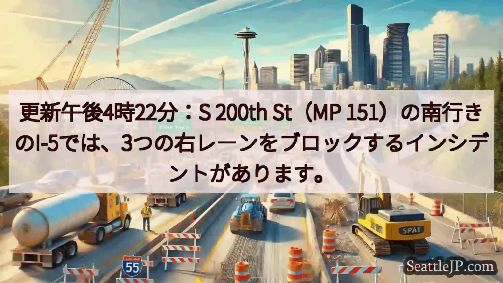 更新午後4時22分：S 200th St（MP