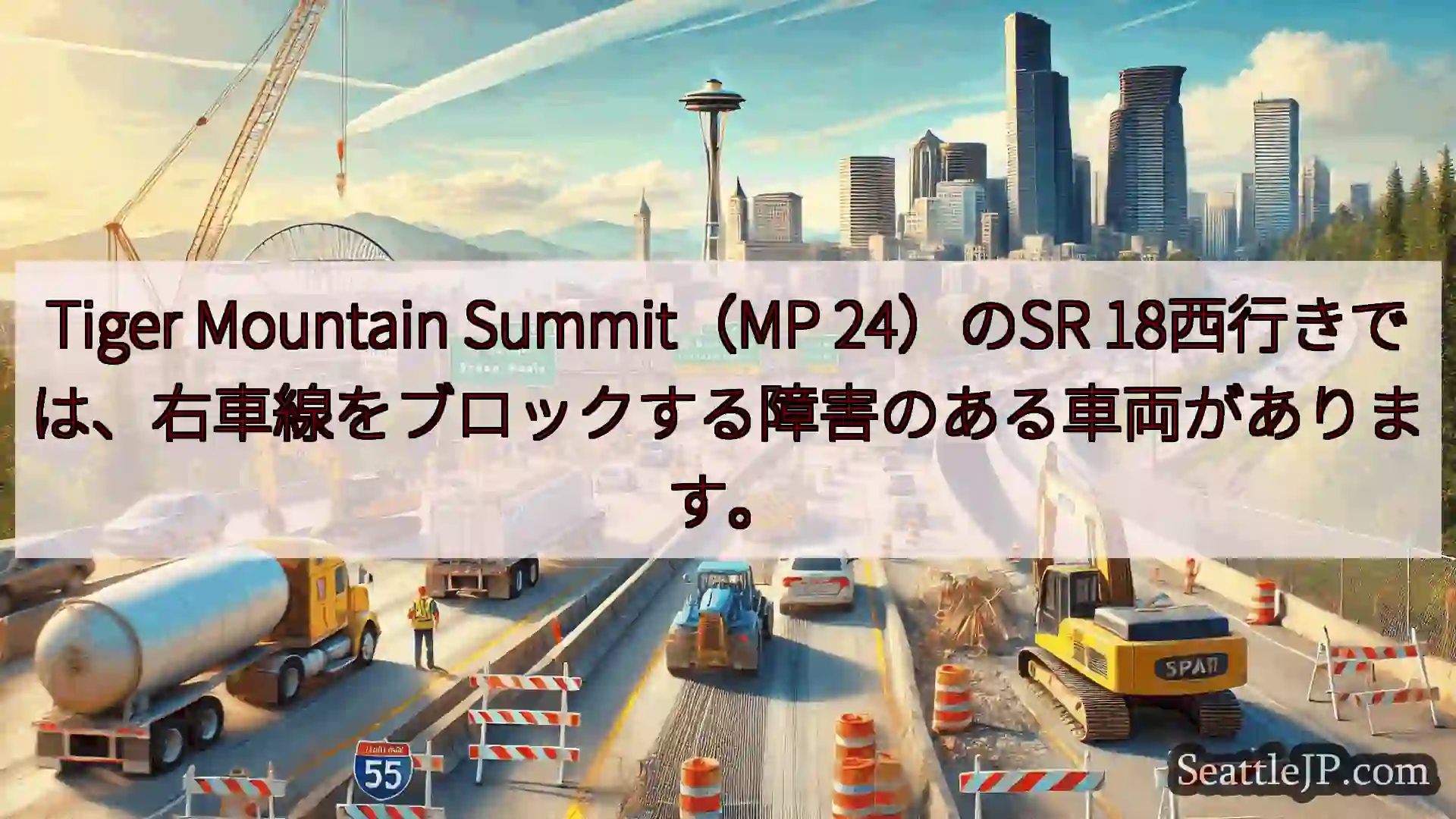 Tiger Mountain Summit（MP 24）のSR