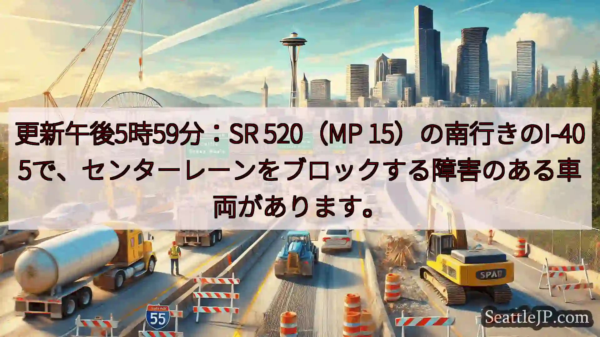 更新午後5時59分：SR 520（MP