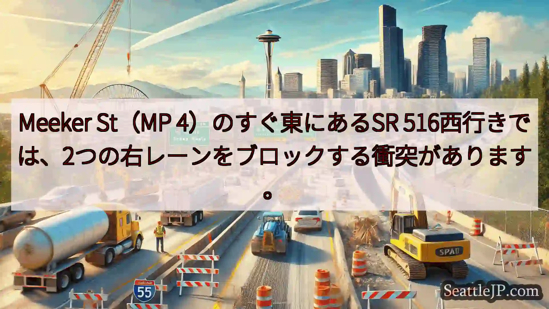 Meeker St（MP 4）のすぐ東にあるSR