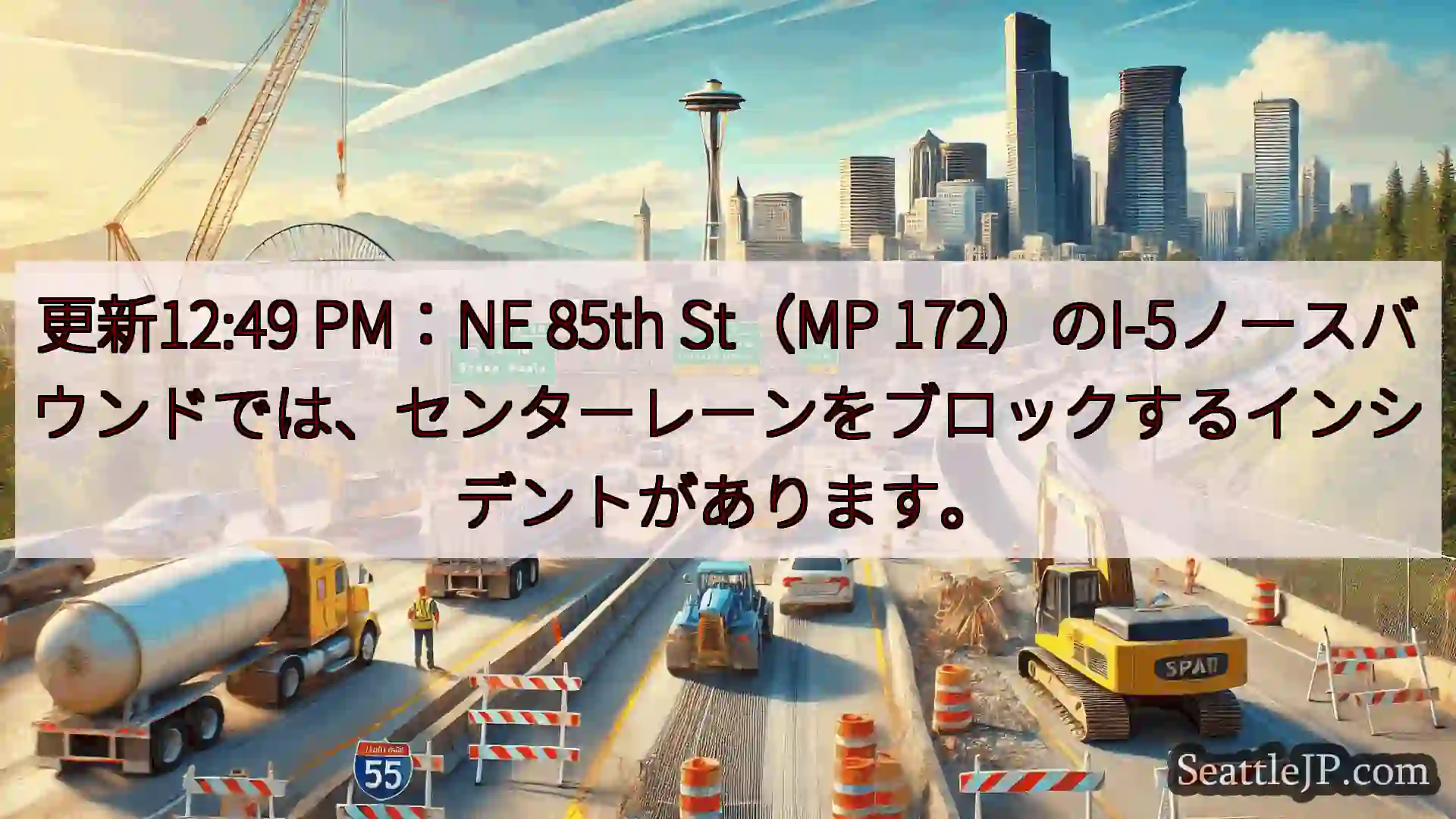 更新12:49 PM：NE 85th St（MP