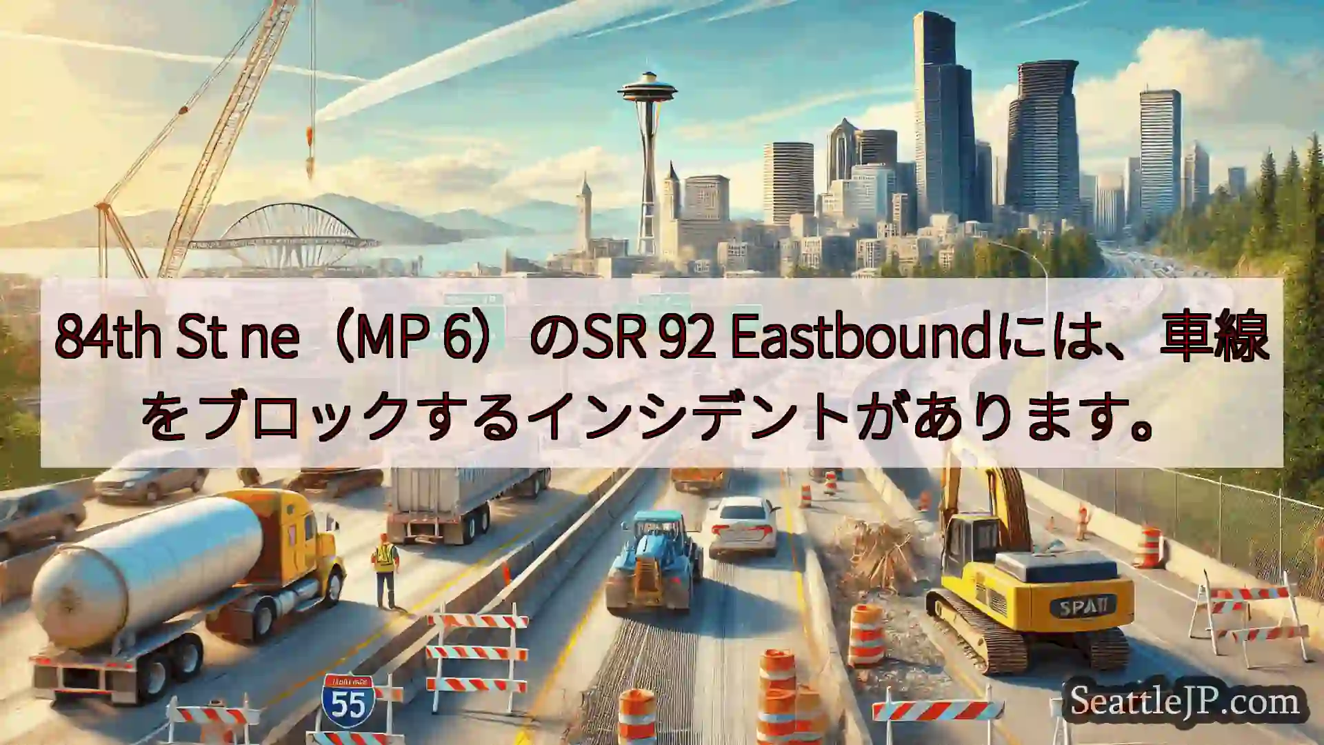 84th St ne（MP 6）のSR 92