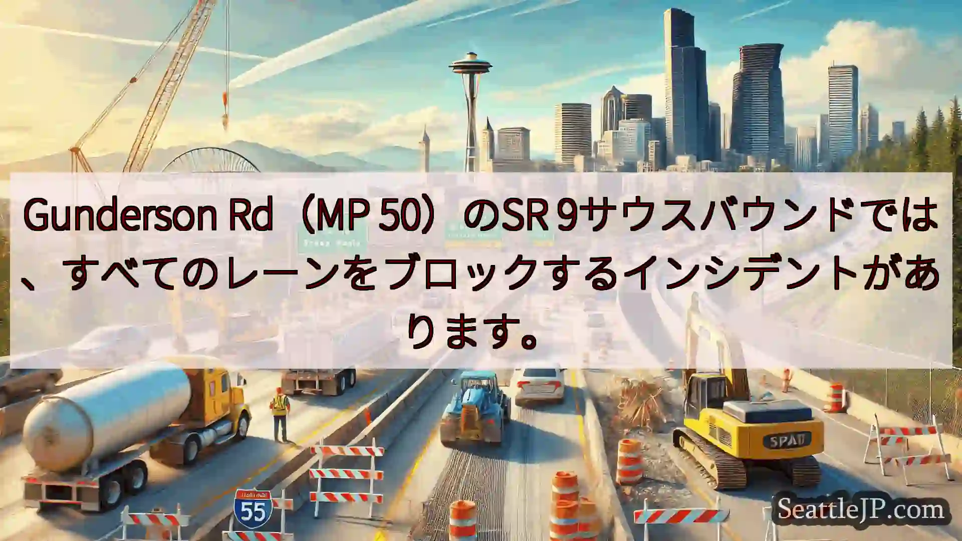 Gunderson Rd（MP 50）のSR