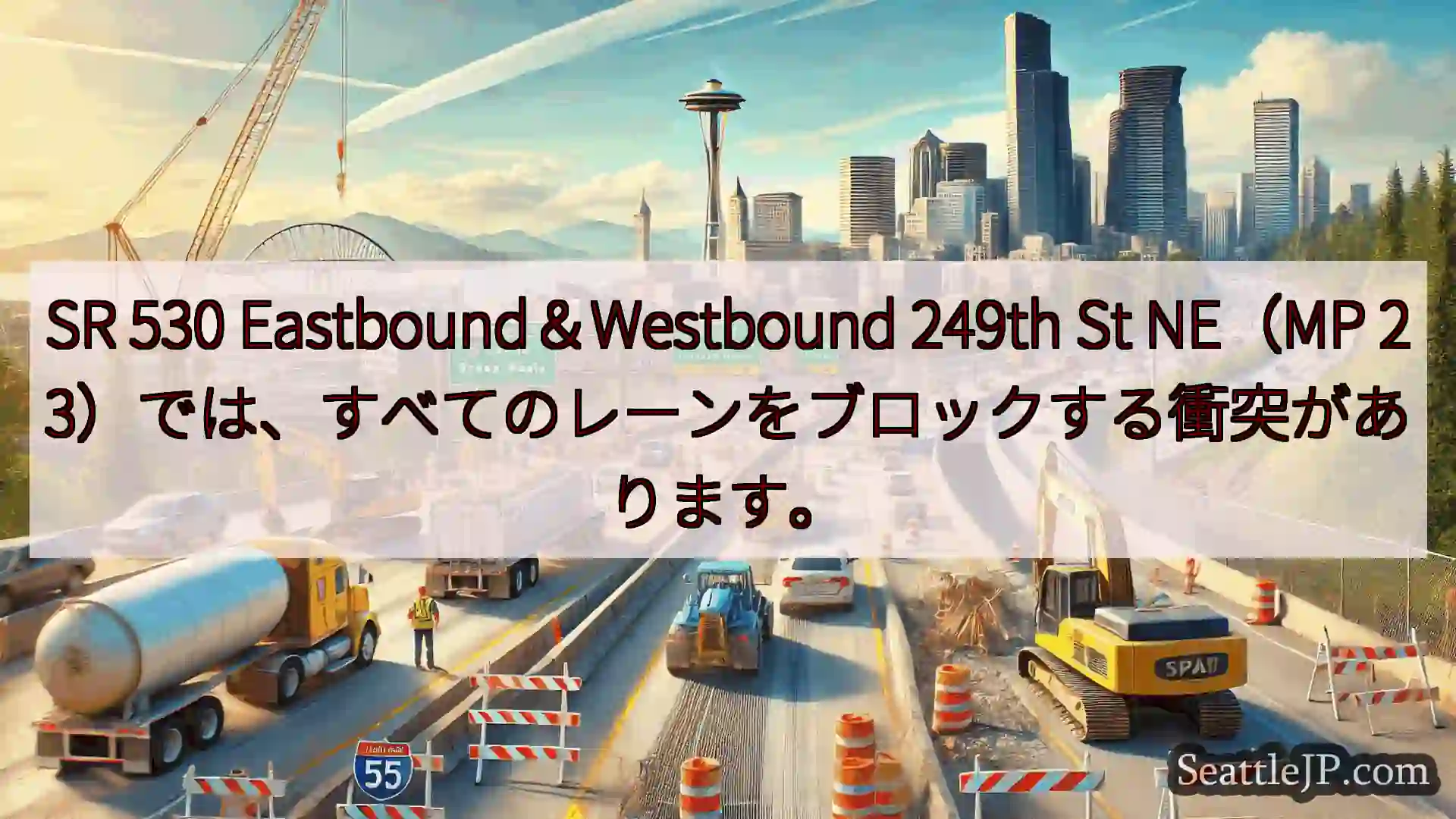 SR 530 Eastbound＆Westbound 249th St NE（MP