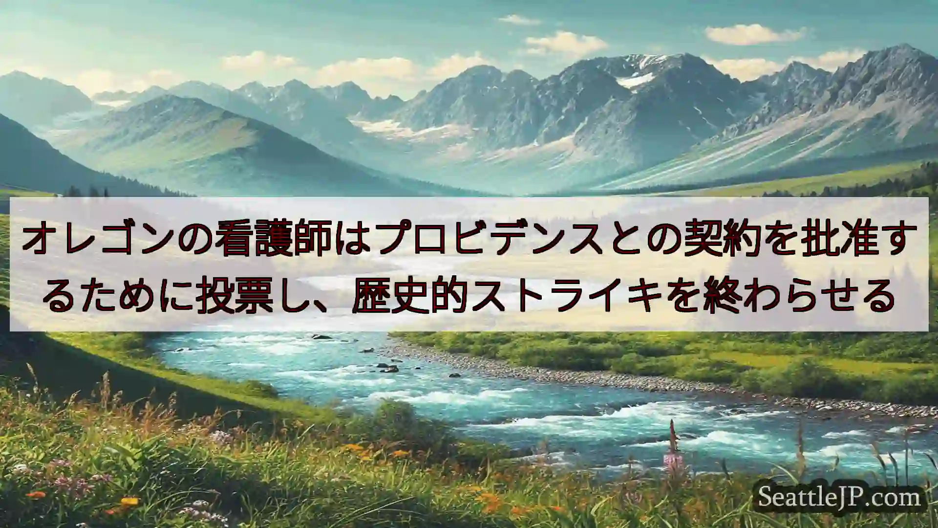 オレゴンの看護師はプロビデンスとの契約を批准するために投票し、歴史的ストライキを終わらせる