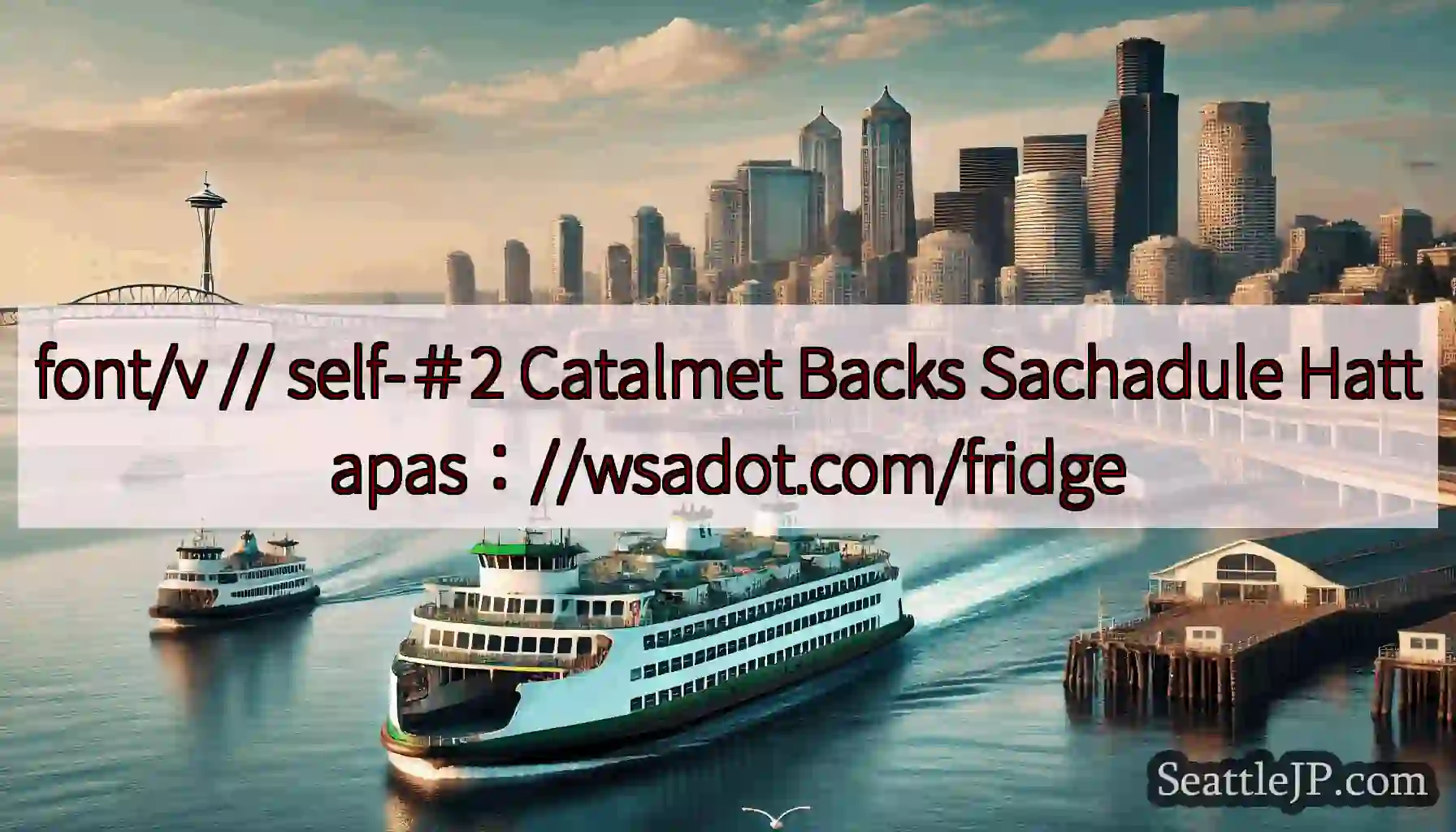 font/v // self-＃2 Catalmet Backs Sachadule