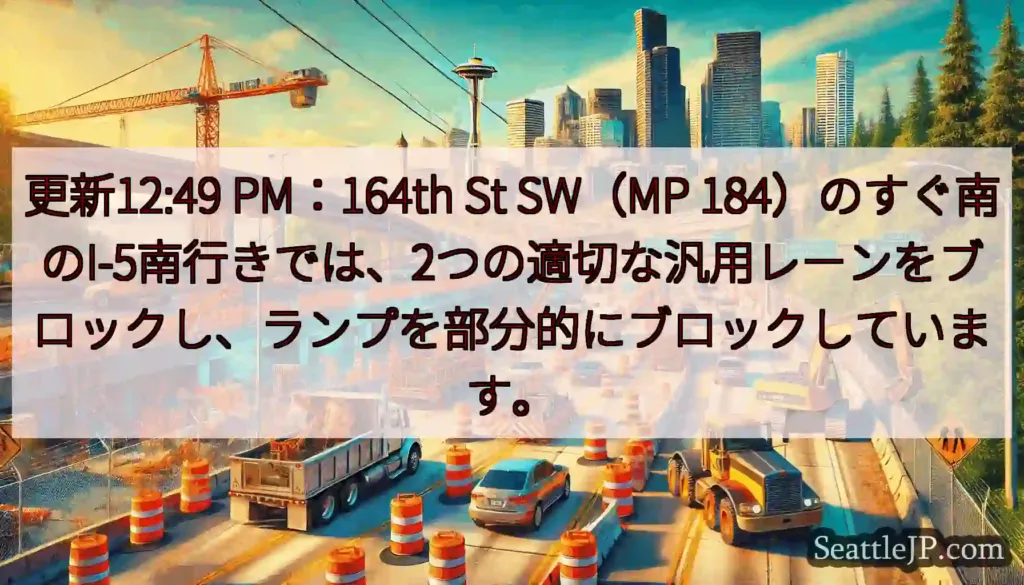 更新12:49 PM：164th St SW（MP