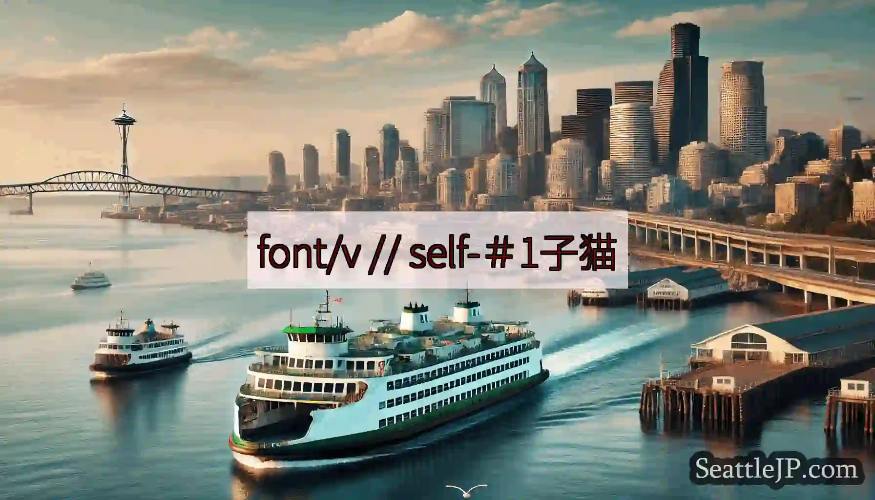 font/v // self-＃1子猫