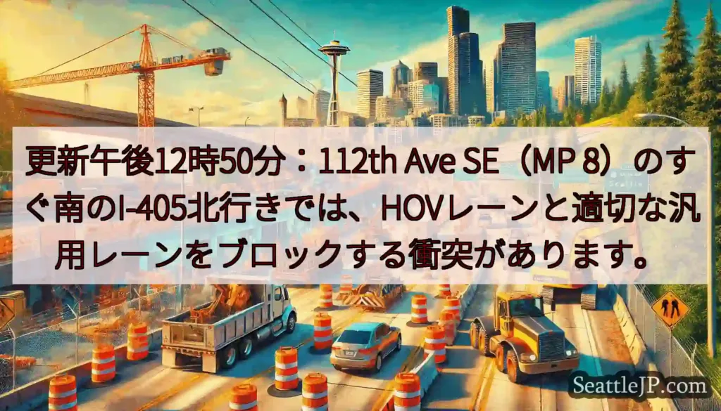 更新午後12時50分：112th Ave SE（MP